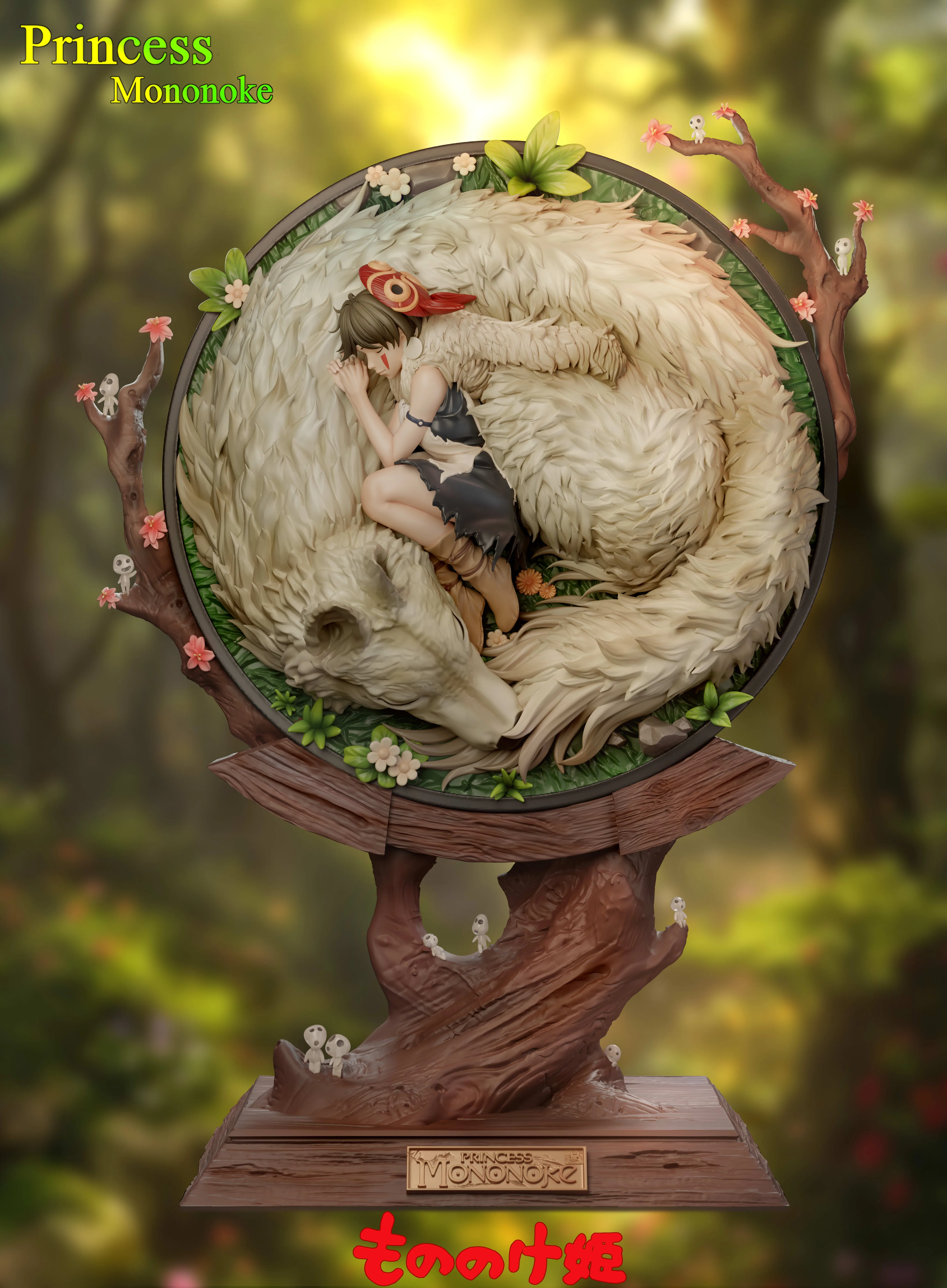 【Pre-sale】1/6 and 1/4 Scale Princess Mononoke-Studio Ghibli-ChaoShe Studio