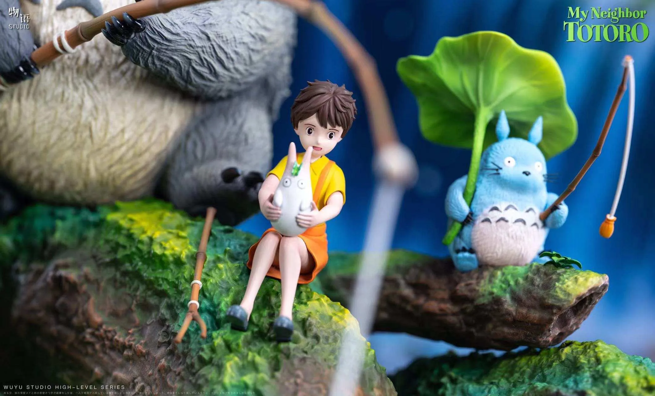 【Pre-sale】Memory Series 001 Lotus Pond Totoro with LED & Sound-My Neighbor TotoroWuYu Studio