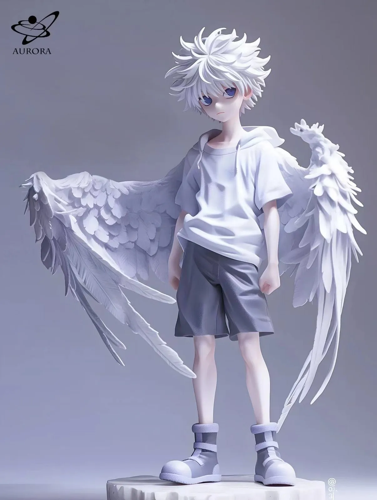 【Sold out no more】1/8 Scale Angel Killua Zoldyck-HUNTER X HUNTER-Aurora-Studio