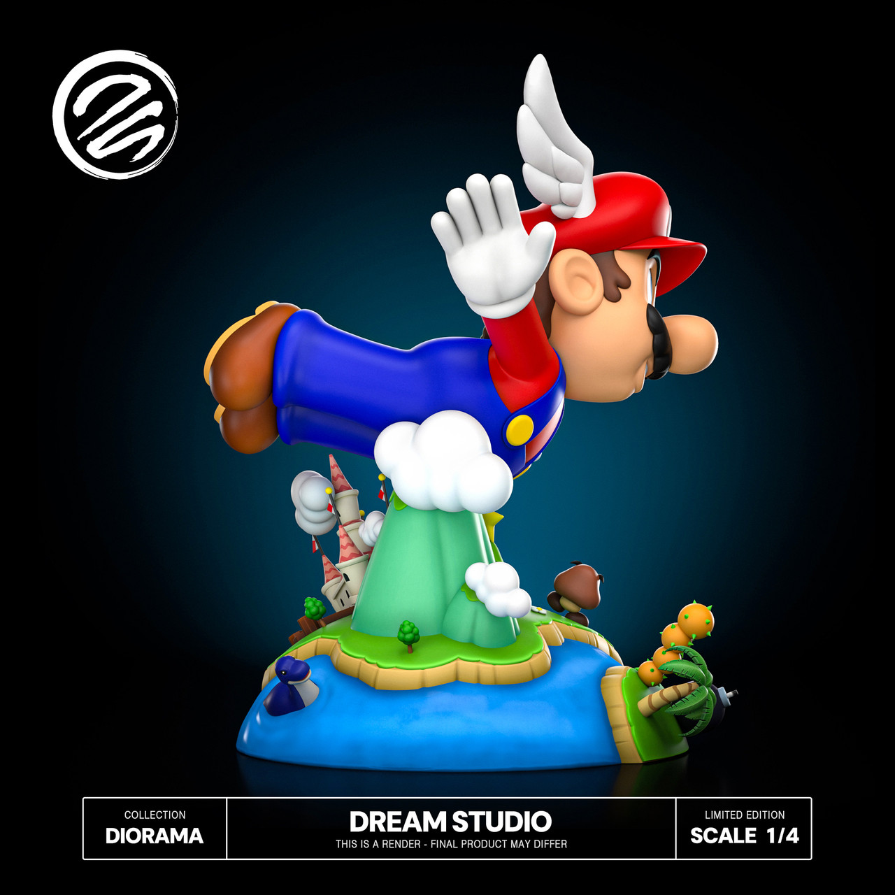 【Pre-sale】1/4 Scale Super Mario 64-Super Mario-Dream Studio