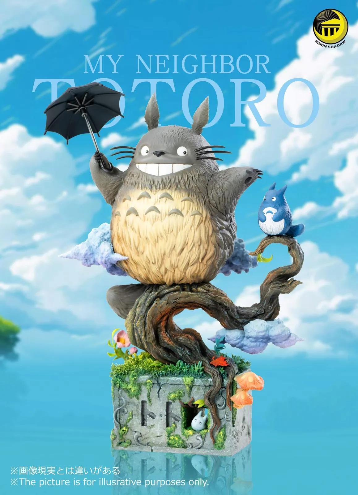 【Pre-sale】Hayao Miyazaki Micro Scene Series 001 Totor-My Neighbor Totoro-Moon Shadow Studio