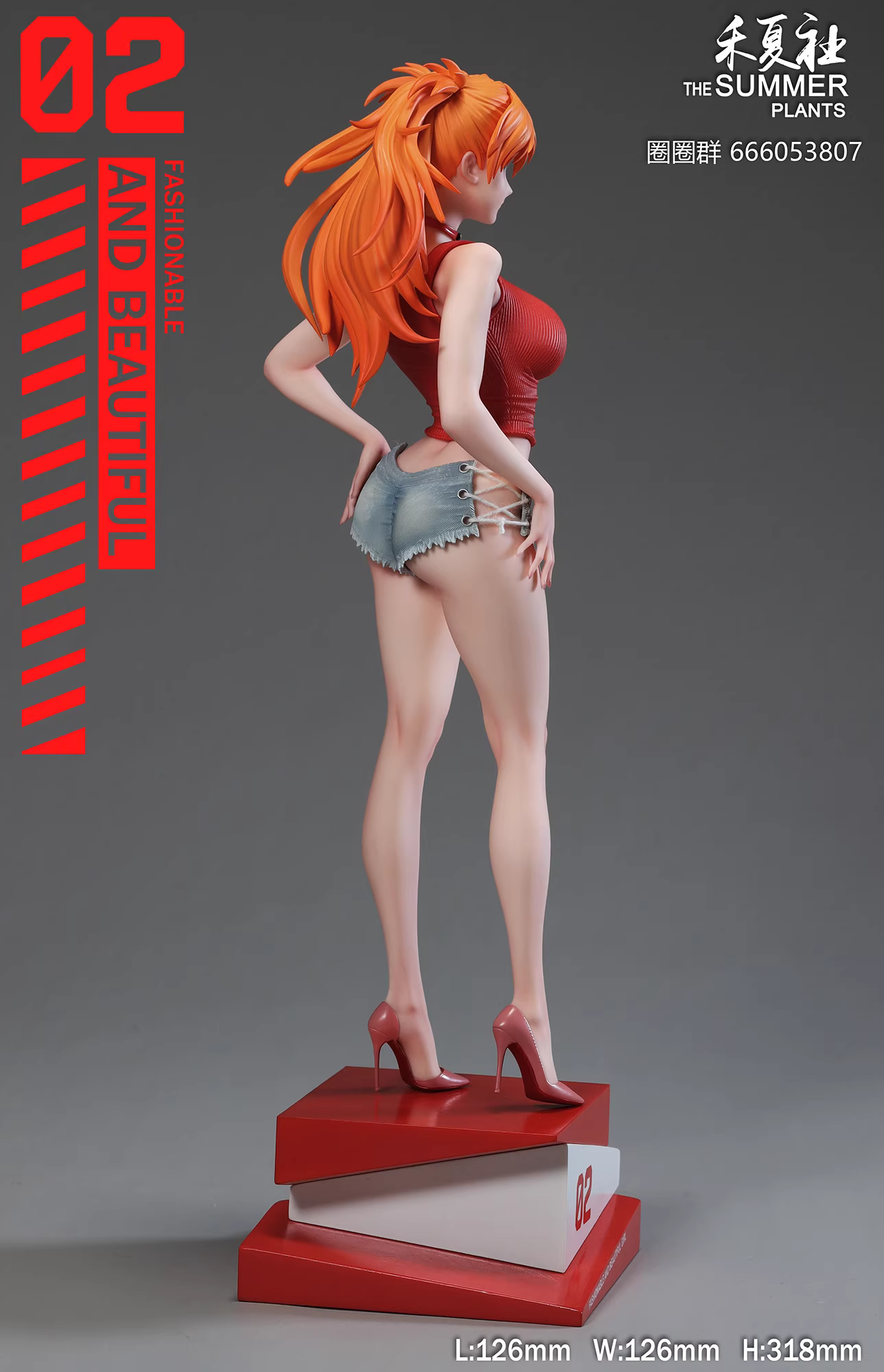 【Pre-sale closed】1/6 Scale Asuka-(EVA) EVAngelion-The Summer Plants Studio