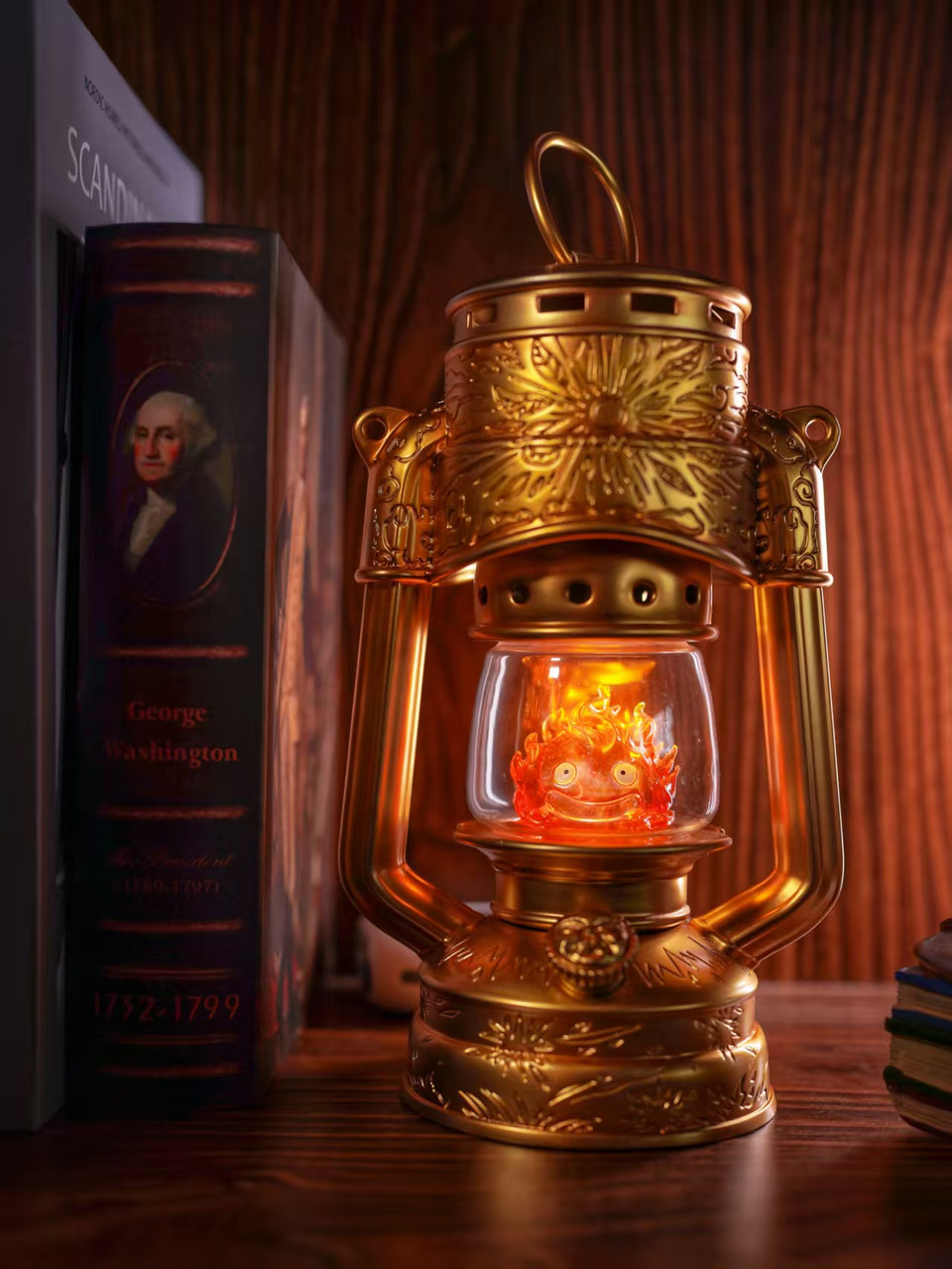 【Pre-sale】Kerosene lamp Calcifer with LED-Howl's Moving Castle-LongMiao Studio