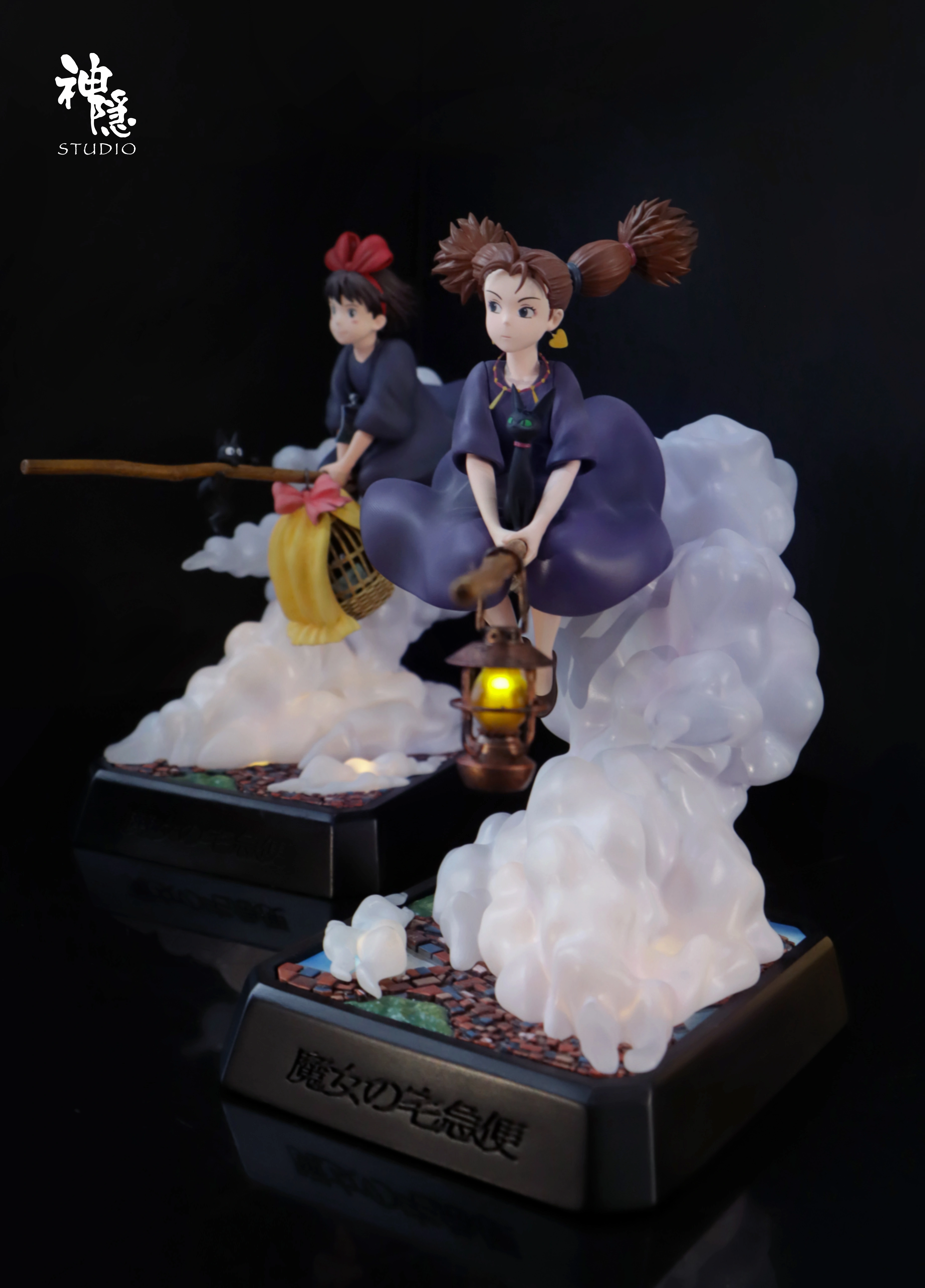 【Sold out】Kiki and The Purple Witch with LED-Kiki's Delivery Service-ShenYin Studio