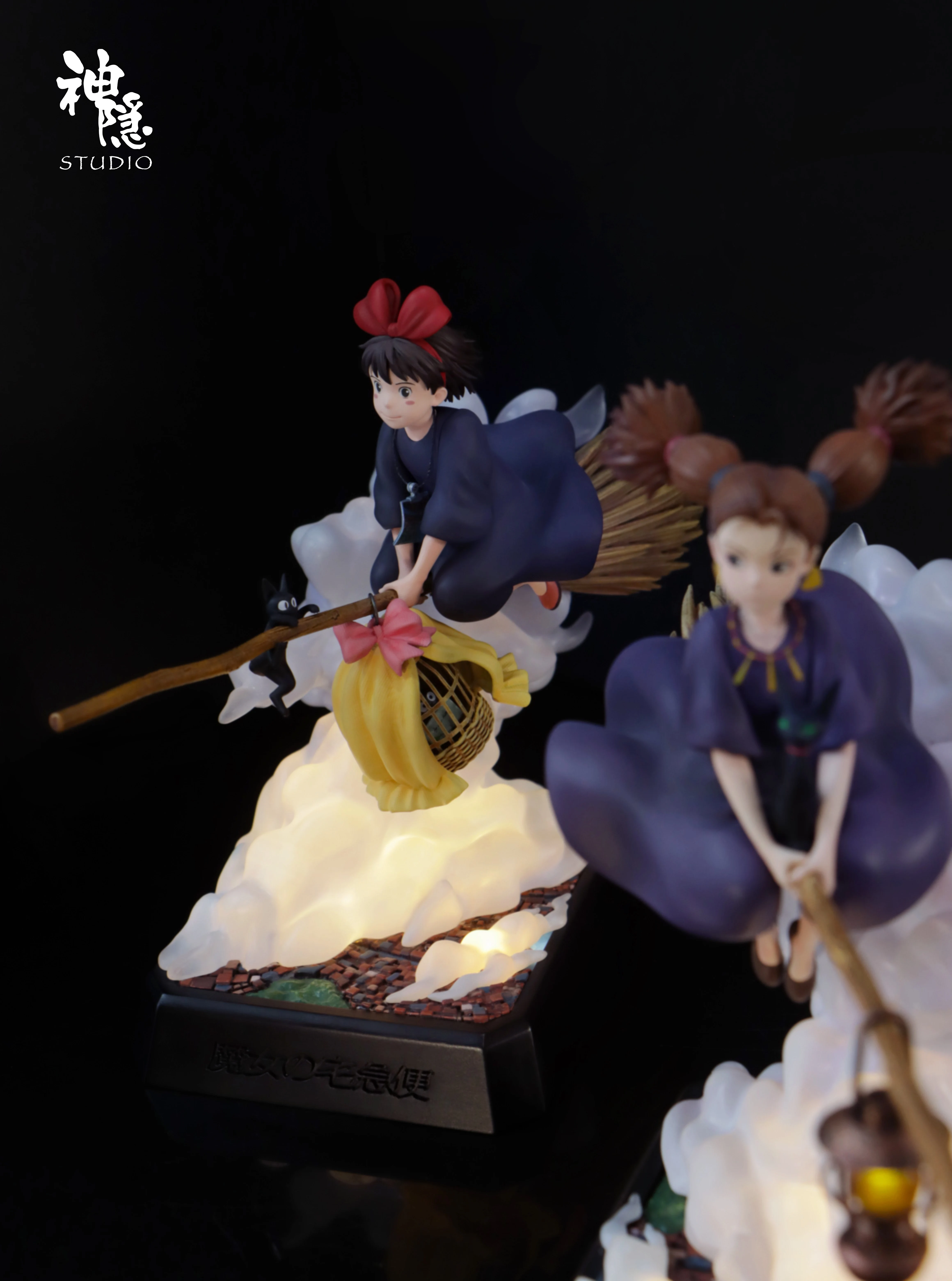 【Sold out】Kiki and The Purple Witch with LED-Kiki's Delivery Service-ShenYin Studio