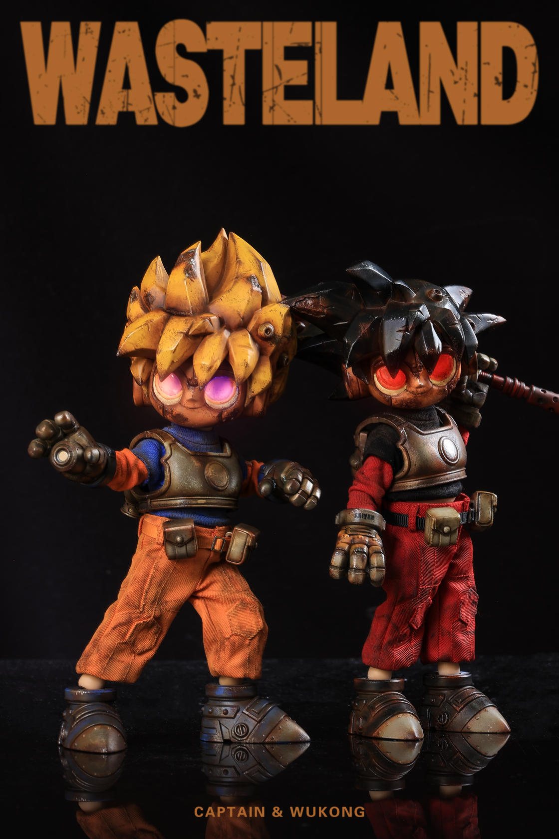 【Pre-sale】WasteLand-Wukong-Unit Zero, Super Mode Z and Captain-Steam Ignition, Nika Spark-Original Design-WeArtDoing Studio