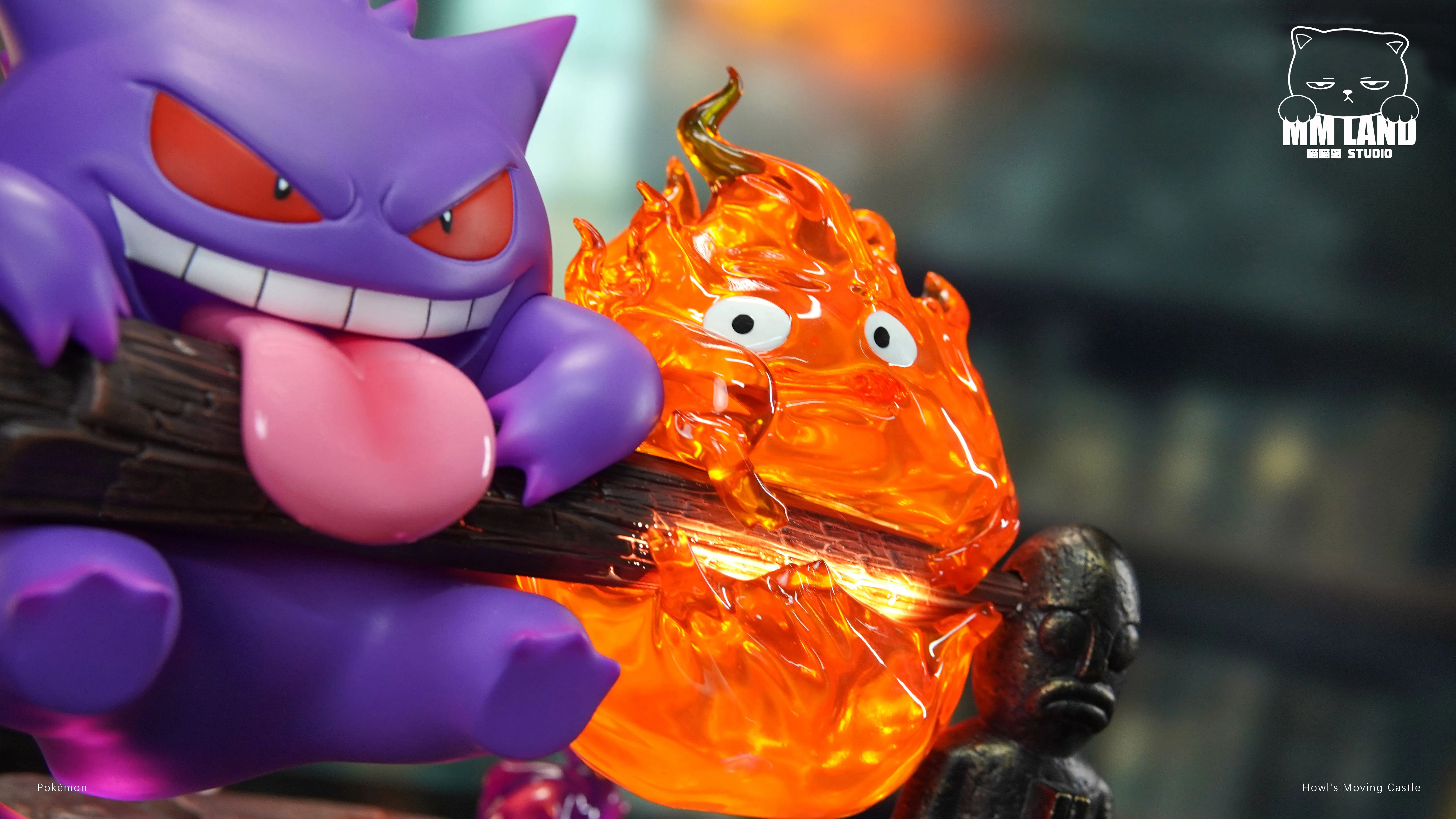 【Last one】002 Gengar with Calcifer-Pokemon-MMLAND Studio