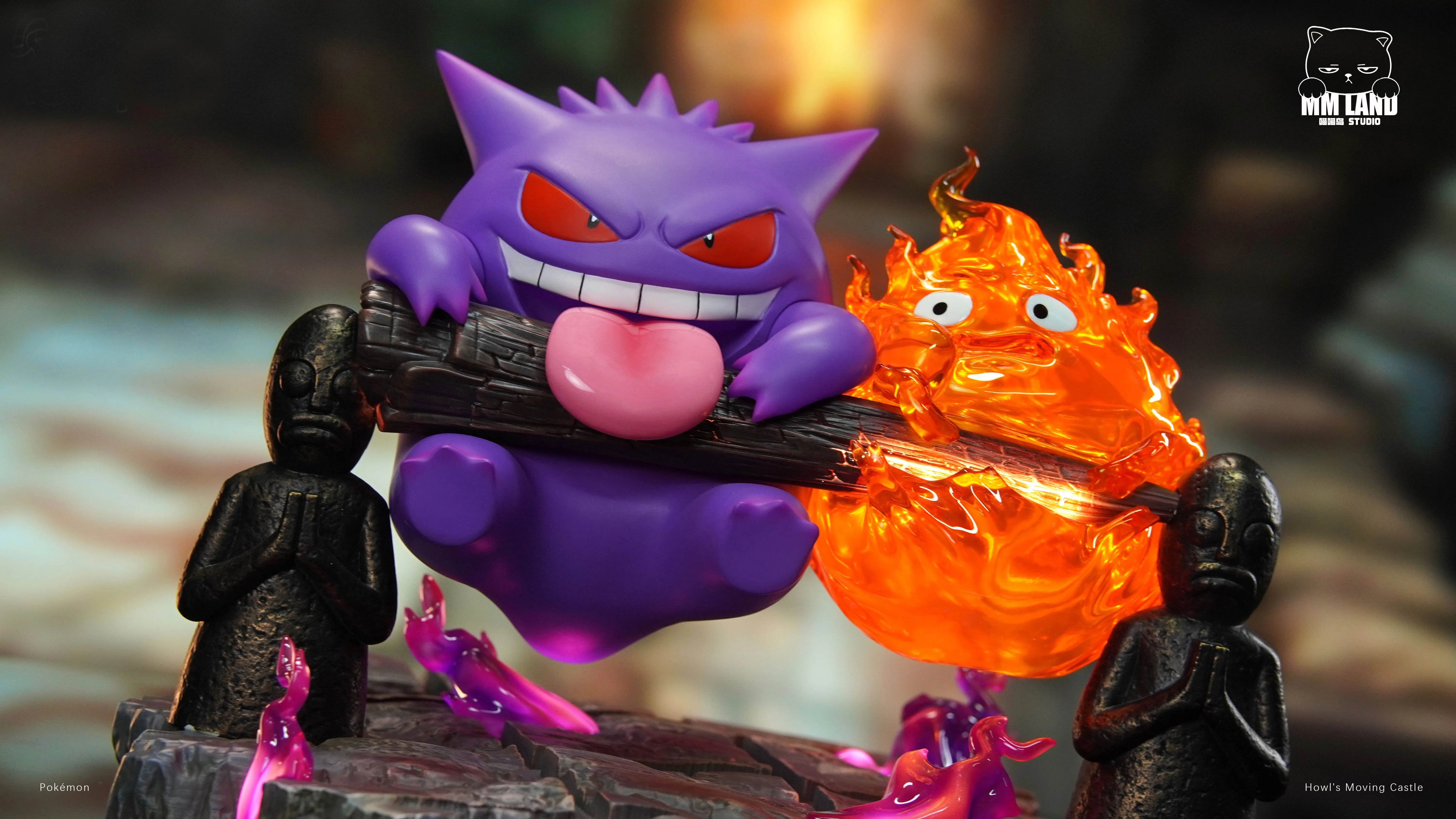 【Last one】002 Gengar with Calcifer-Pokemon-MMLAND Studio