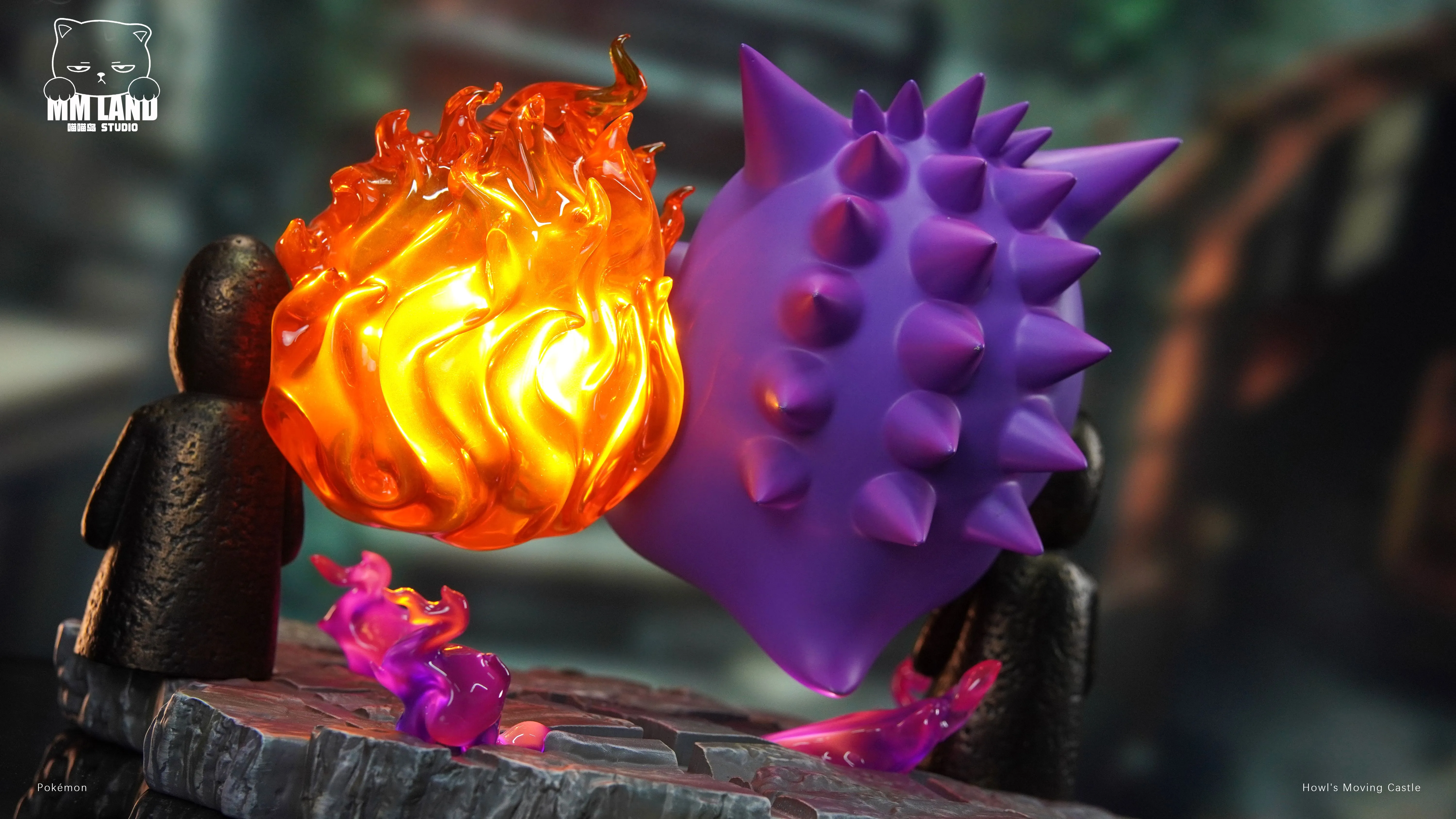 【Last one】002 Gengar with Calcifer-Pokemon-MMLAND Studio