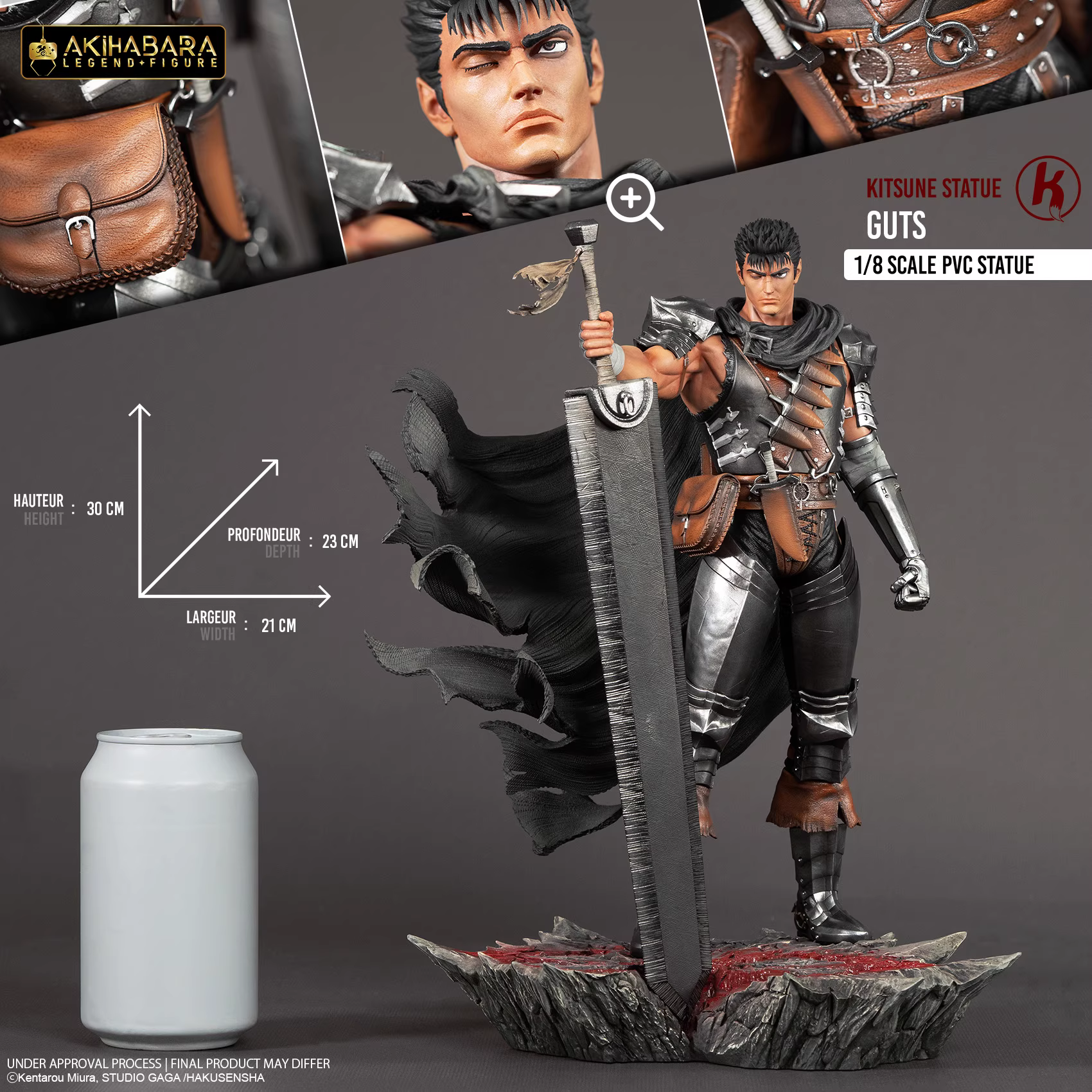 【Pre-sale】1/8 Scale 002 Guts-Kitsune Studio
