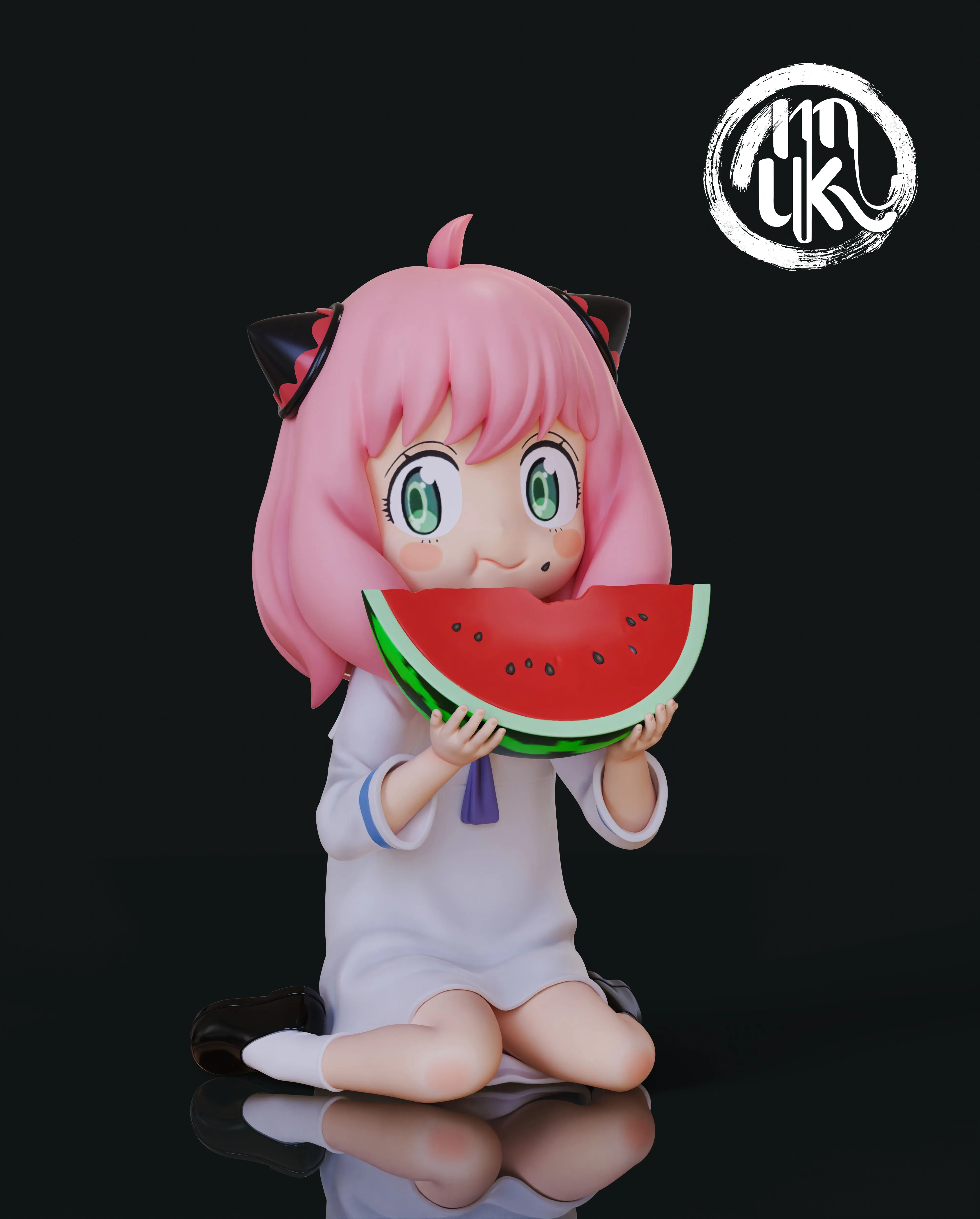 【Pre-sale】1/6 Scale Anya Eating Watermelon-MoKu Studio