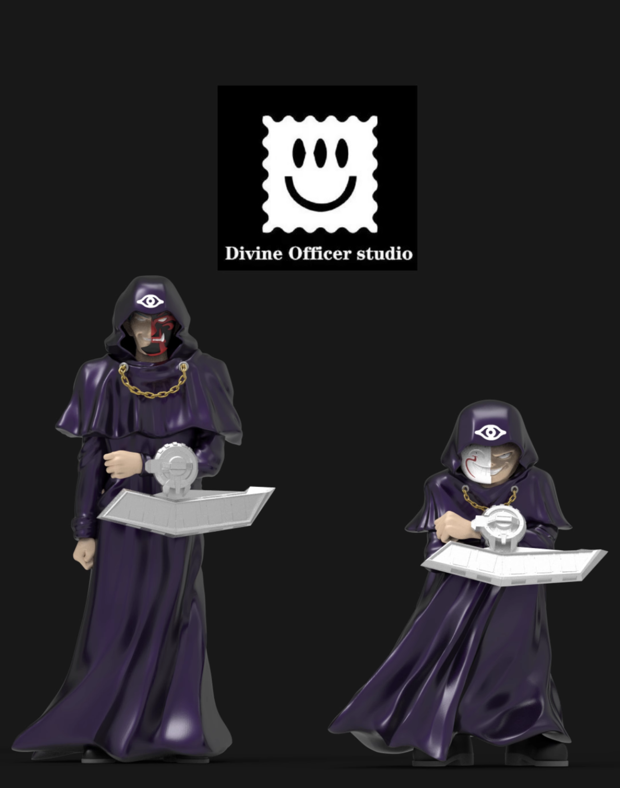 【Pre-sale】002 Masked Clown-Yu-Gi-Oh! Duel Monsters-Devine Officer Studio