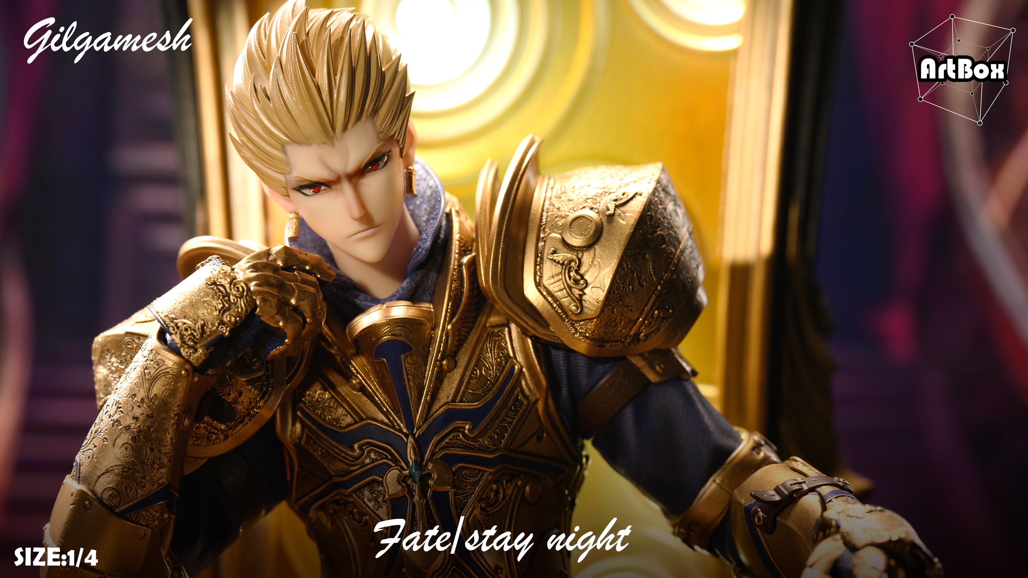 【Pre-sale】1/4 Scale Gilgamesh with LED-Fate/Stay Night-Artbox Studio