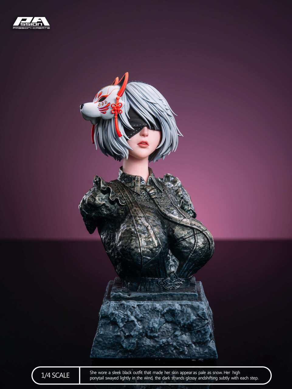 【Sold out】1/4 Scale Eve YoRHa Unofficial Ceremonial Attire-Stellar Blade-PA Create Studio