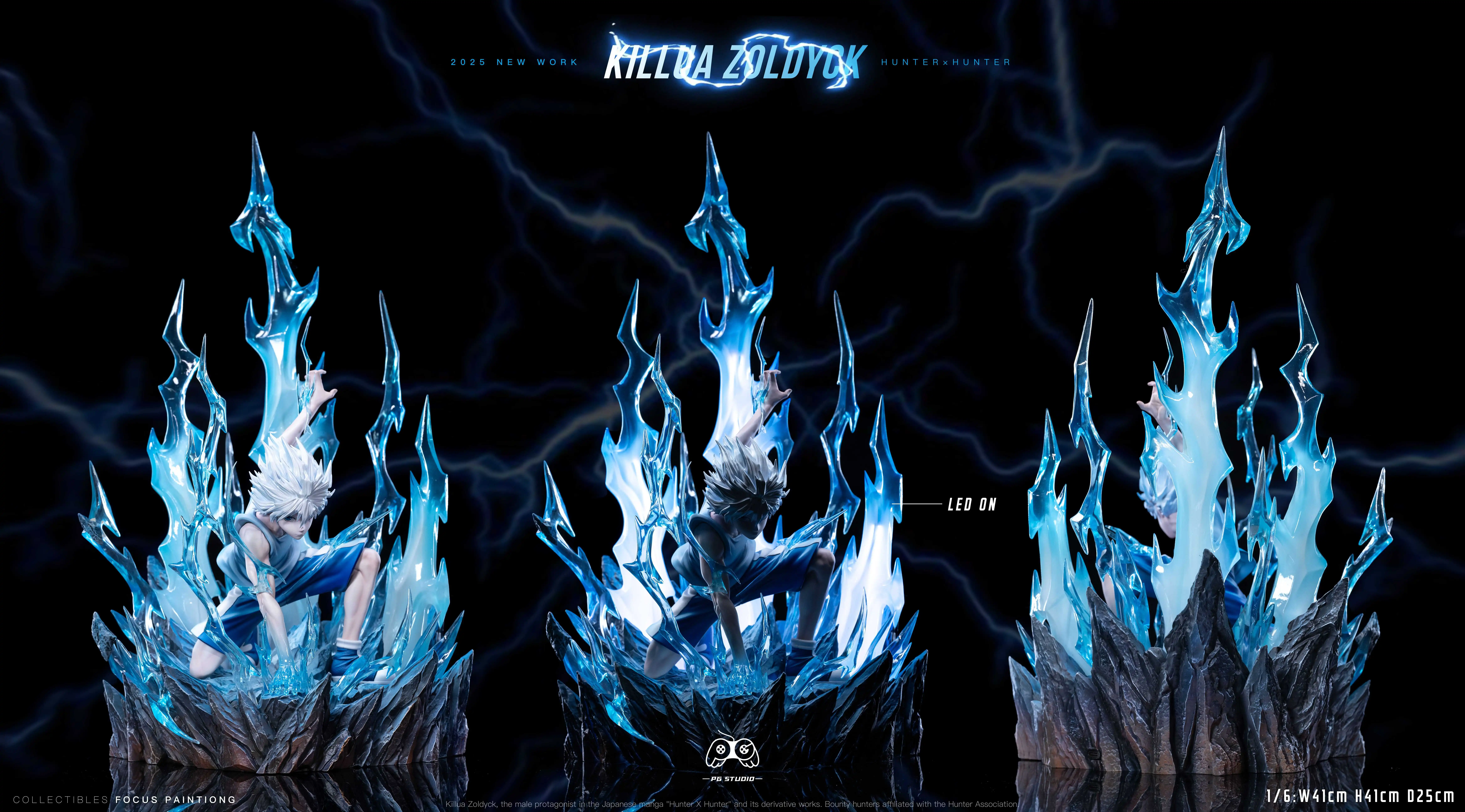 【Sold out】1/6 Scale Killua·Zoldyck 4.0 with LED-PG Studio