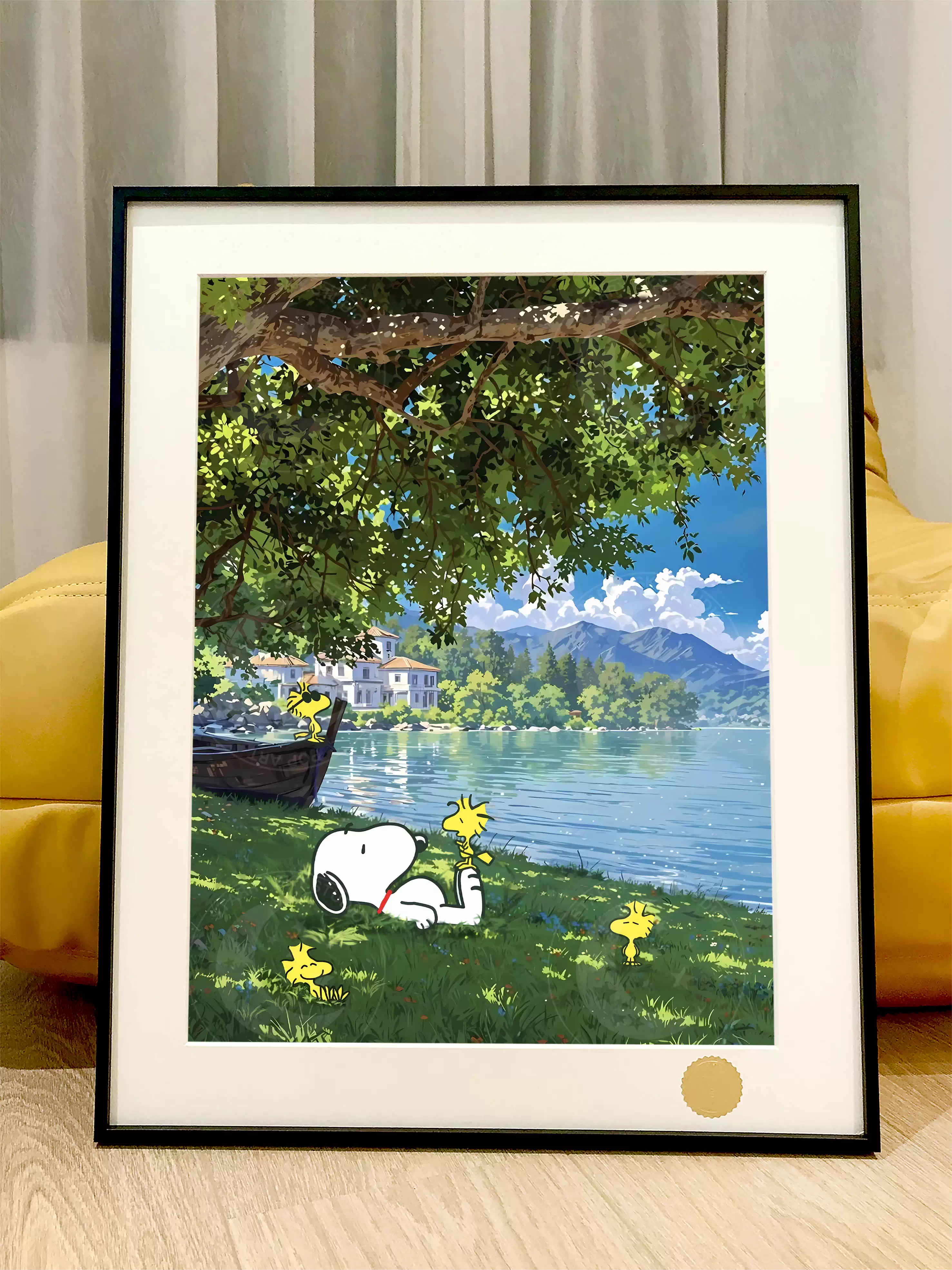 【Pre-sale】Decorative Painting of Lakeside Snoopy-XingKong Studio