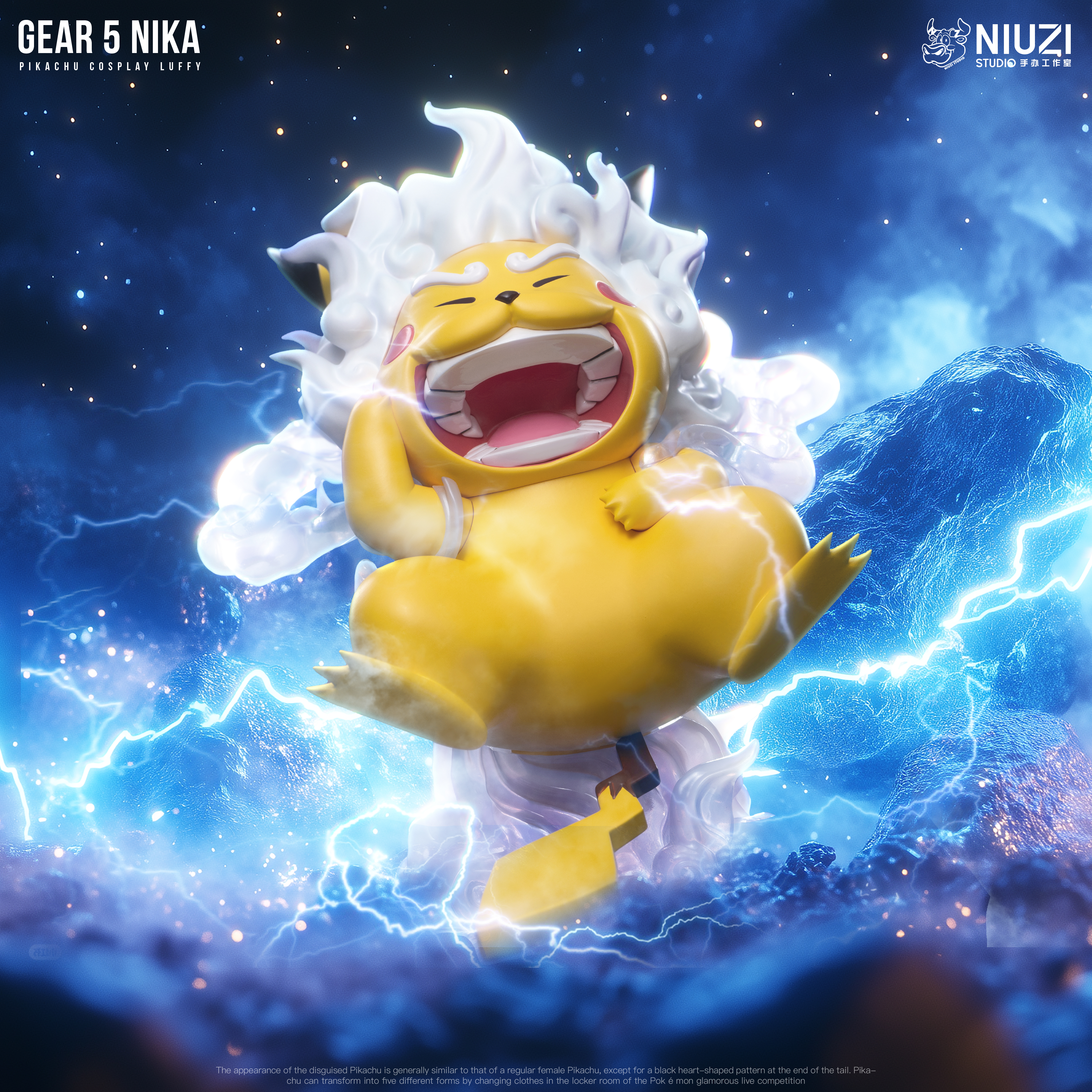 【Pre-sale】Pikachu COS Luffy-NIUZI Studio