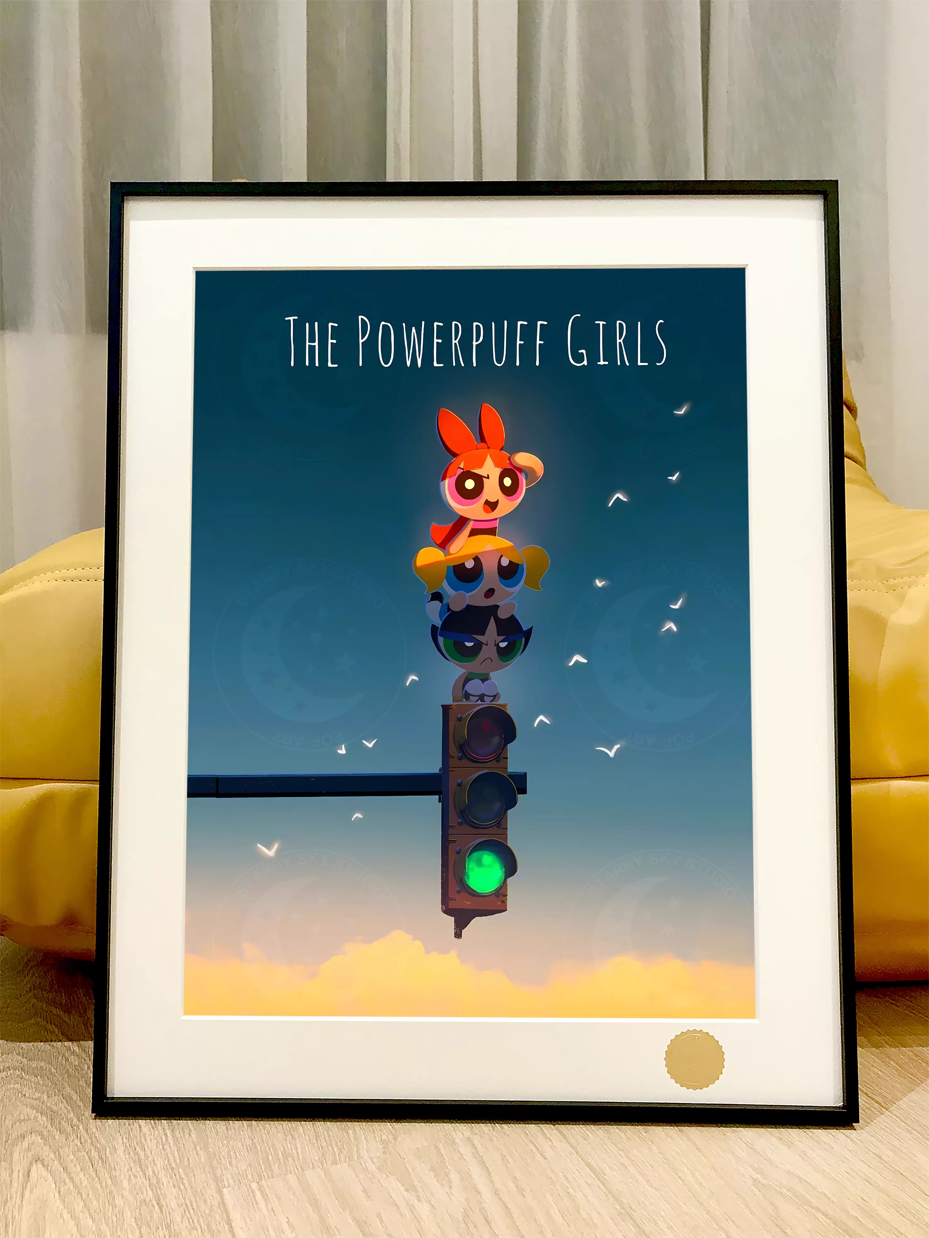 【Pre-sale】Decorative Painting of The Powerpuff Girls-XingKong Studio