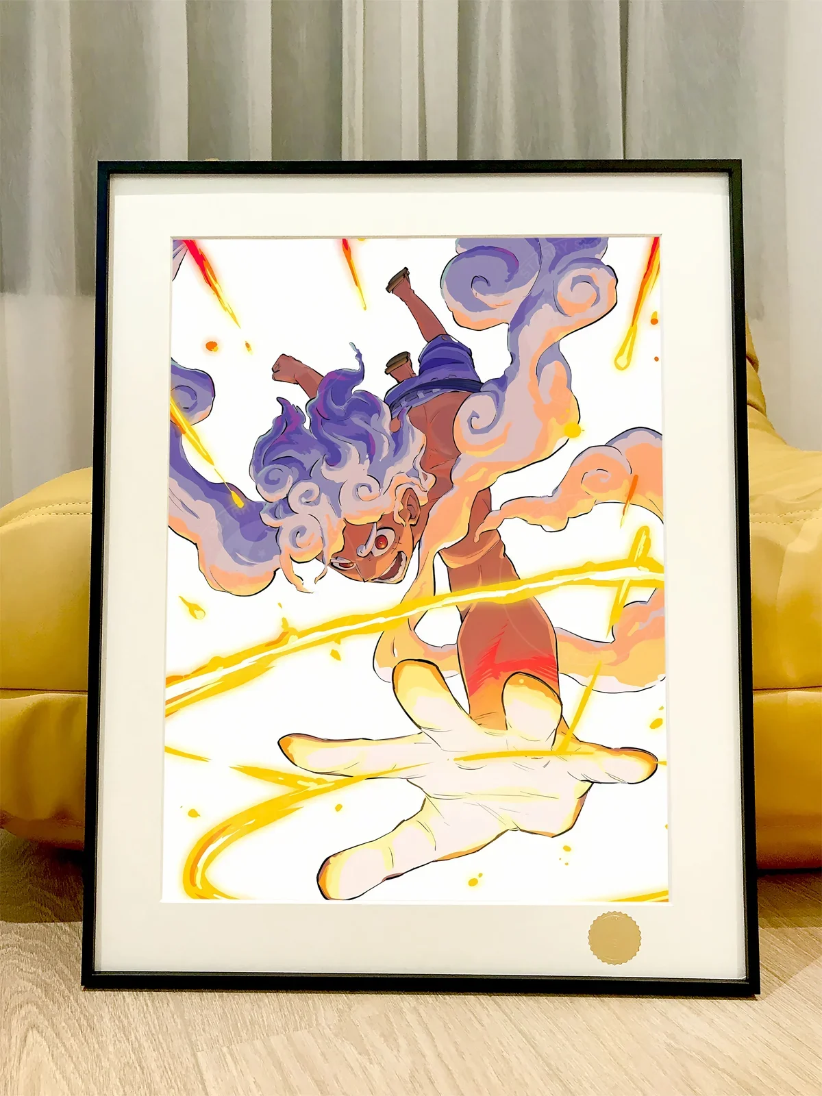 【Pre-sale】Decorative Painting of Nika Monkey D. Luffy Fall from Heaven-XingKong Studio