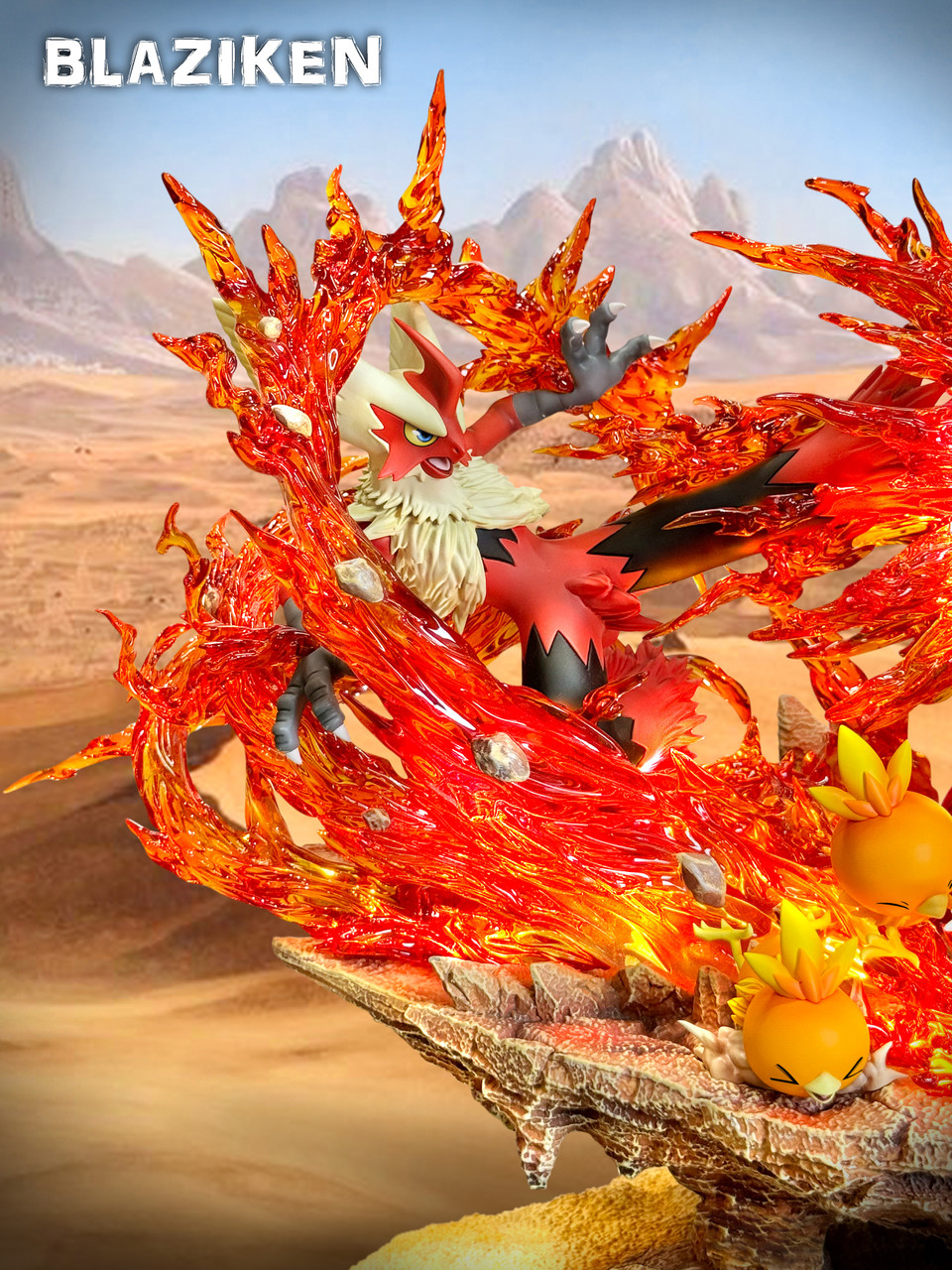 【Pre-sale】1/6 Scale Blaziken with LED-PPAP Studio