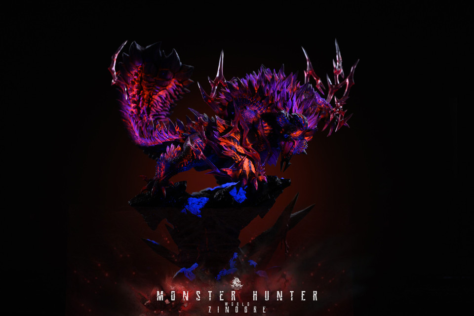 【Pre-sale】Zinogre and Stygian Zinogre with LED-Dragon Realm Studio