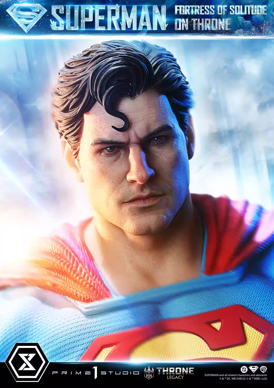 【Pre-sale】1/4 Scale Throne Superman-Prime 1 Statue Studio