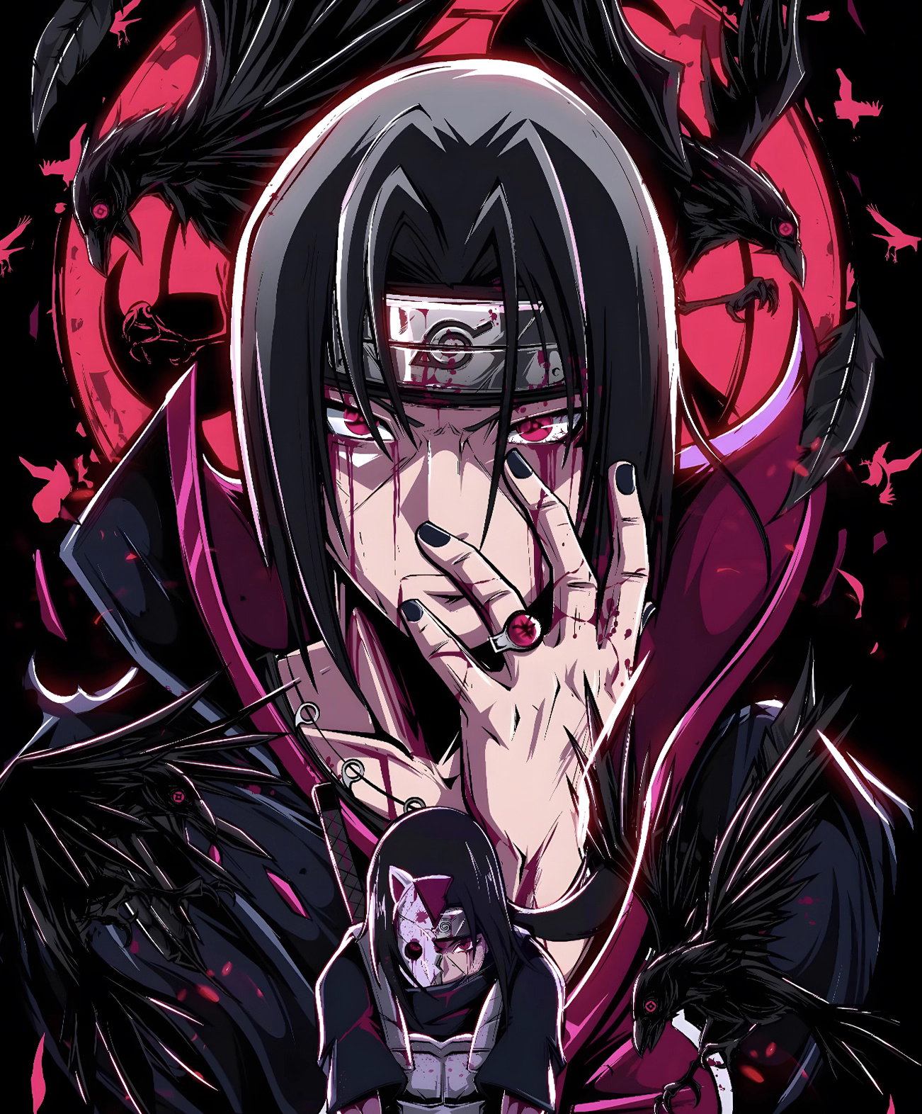 【Pre-sale】Decorative Painting of Uchiha Itachi-H2 Studio