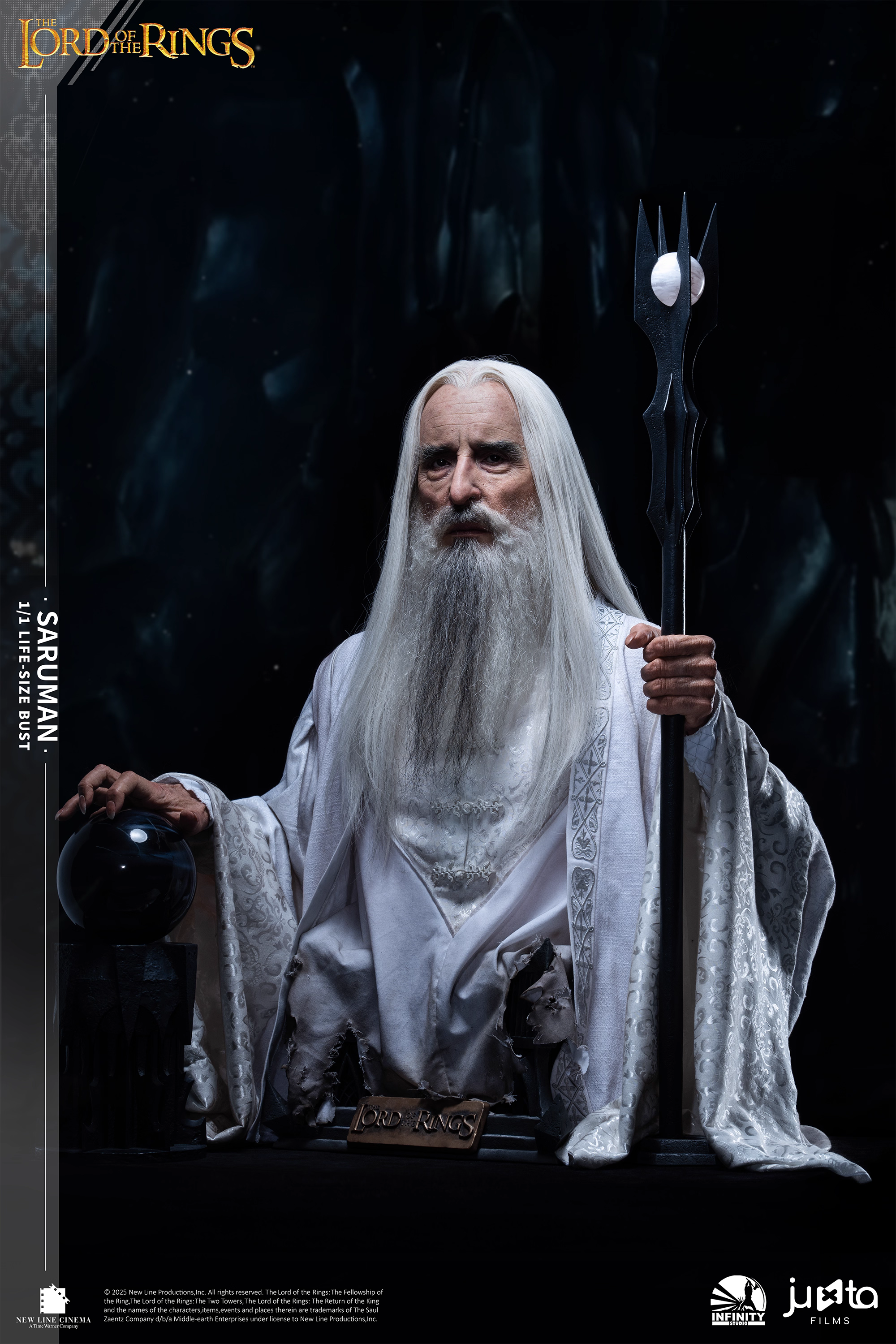 【Pre-sale】1/1 Scale Bust of Saruman-Infinity X Juxta Films Studios
