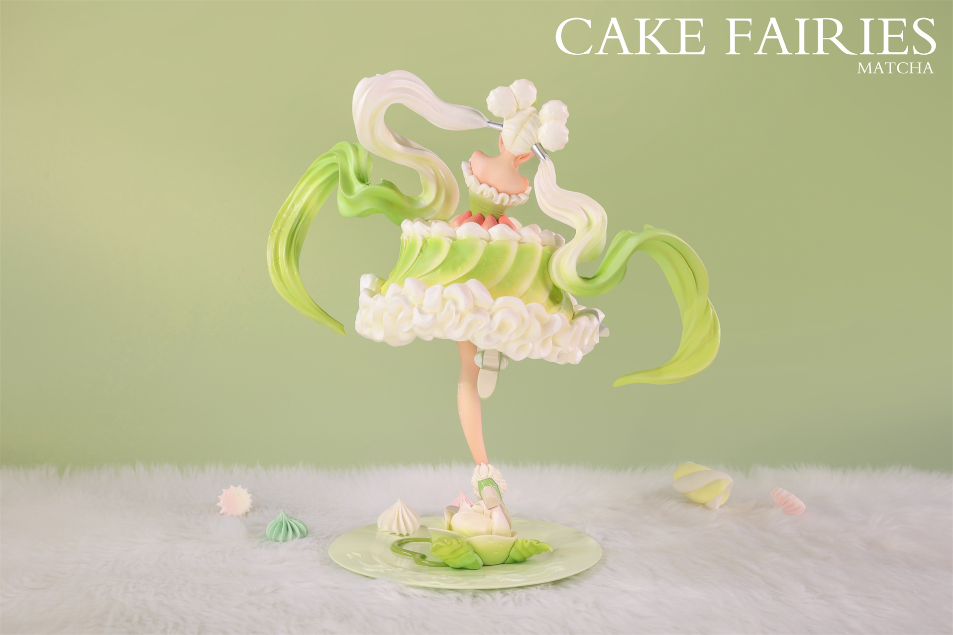 【Sold out】Cake Fairies Series Strawberry Fairy and Matcha Fairy-WeArtDoing Studio