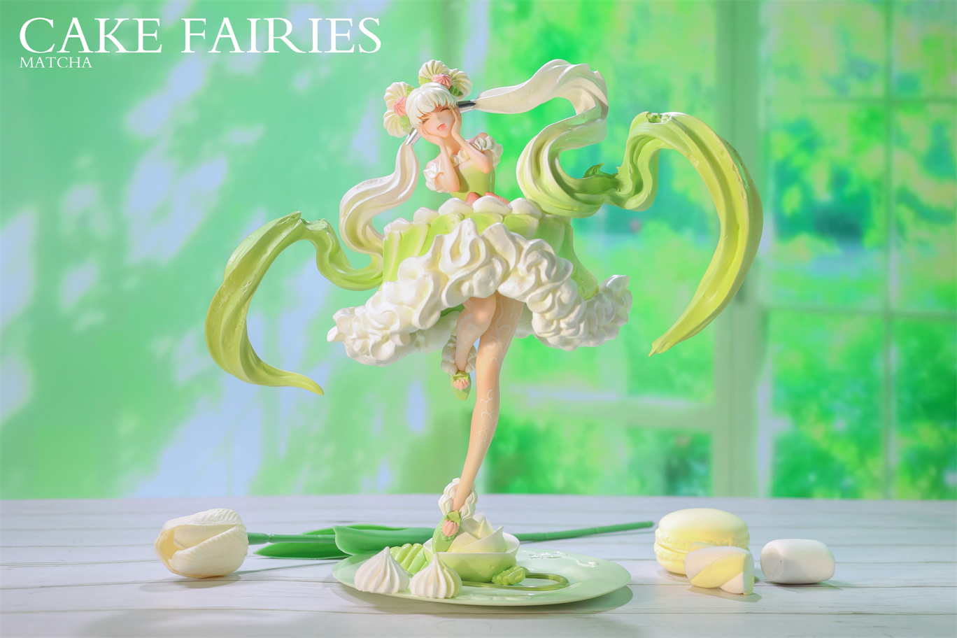 【Sold out】Cake Fairies Series Strawberry Fairy and Matcha Fairy-WeArtDoing Studio
