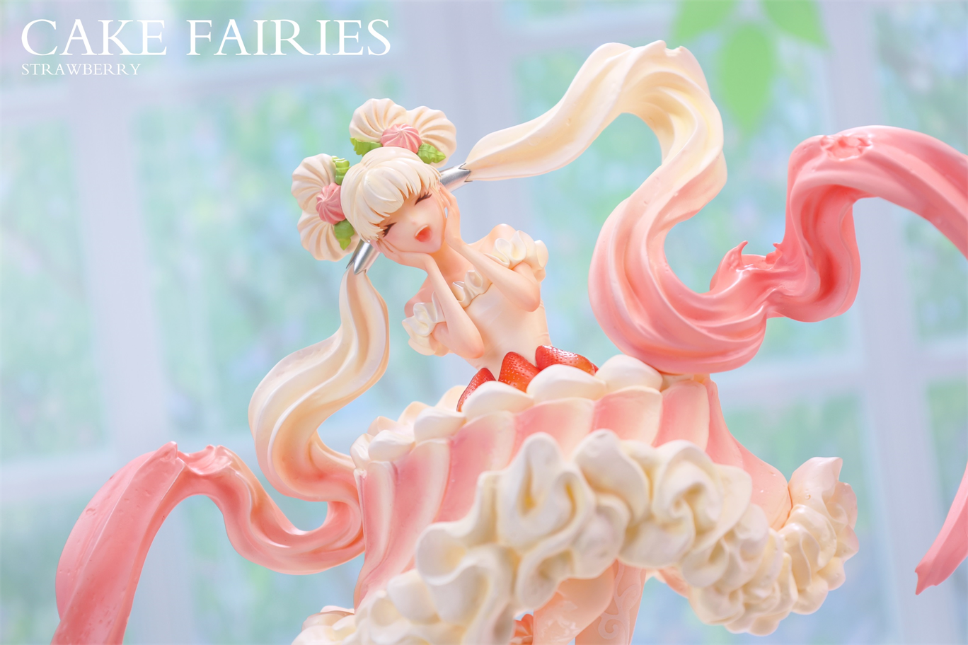 【Sold out】Cake Fairies Series Strawberry Fairy and Matcha Fairy-WeArtDoing Studio