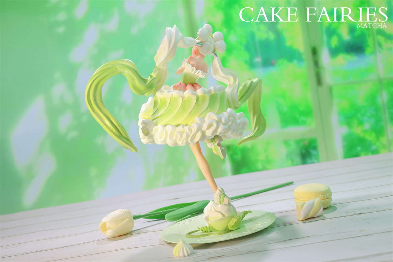 【Sold out】Cake Fairies Series Strawberry Fairy and Matcha Fairy-WeArtDoing Studio