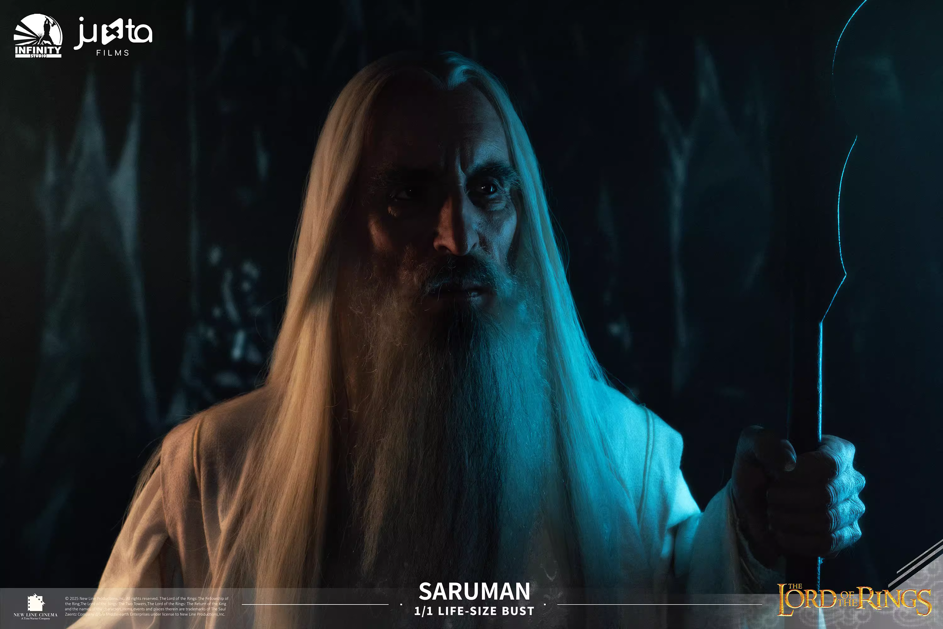 【Pre-sale】1/1 Scale Bust of Saruman-Infinity X Juxta Films Studios