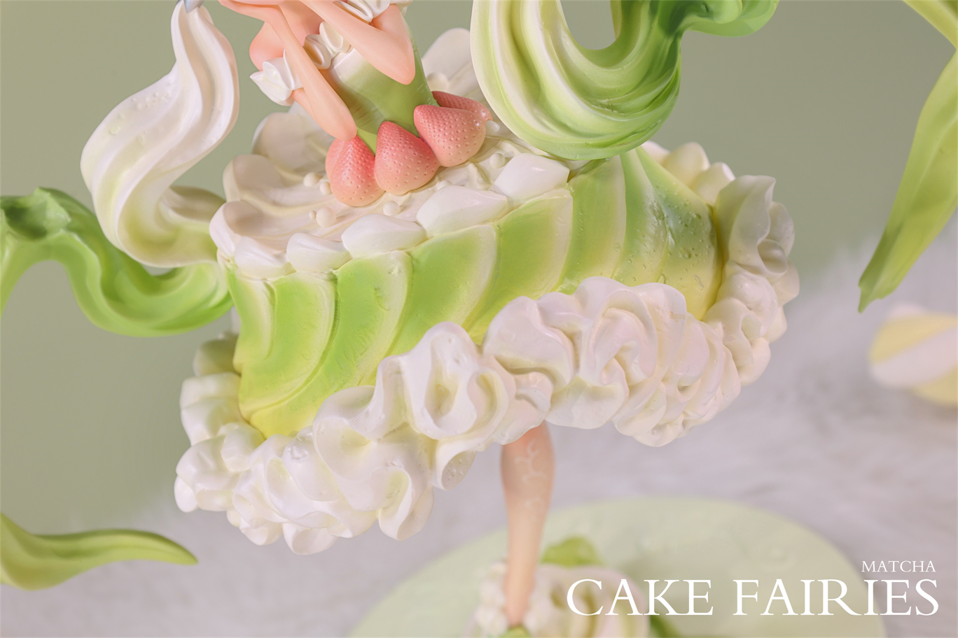 【Sold out】Cake Fairies Series Strawberry Fairy and Matcha Fairy-WeArtDoing Studio