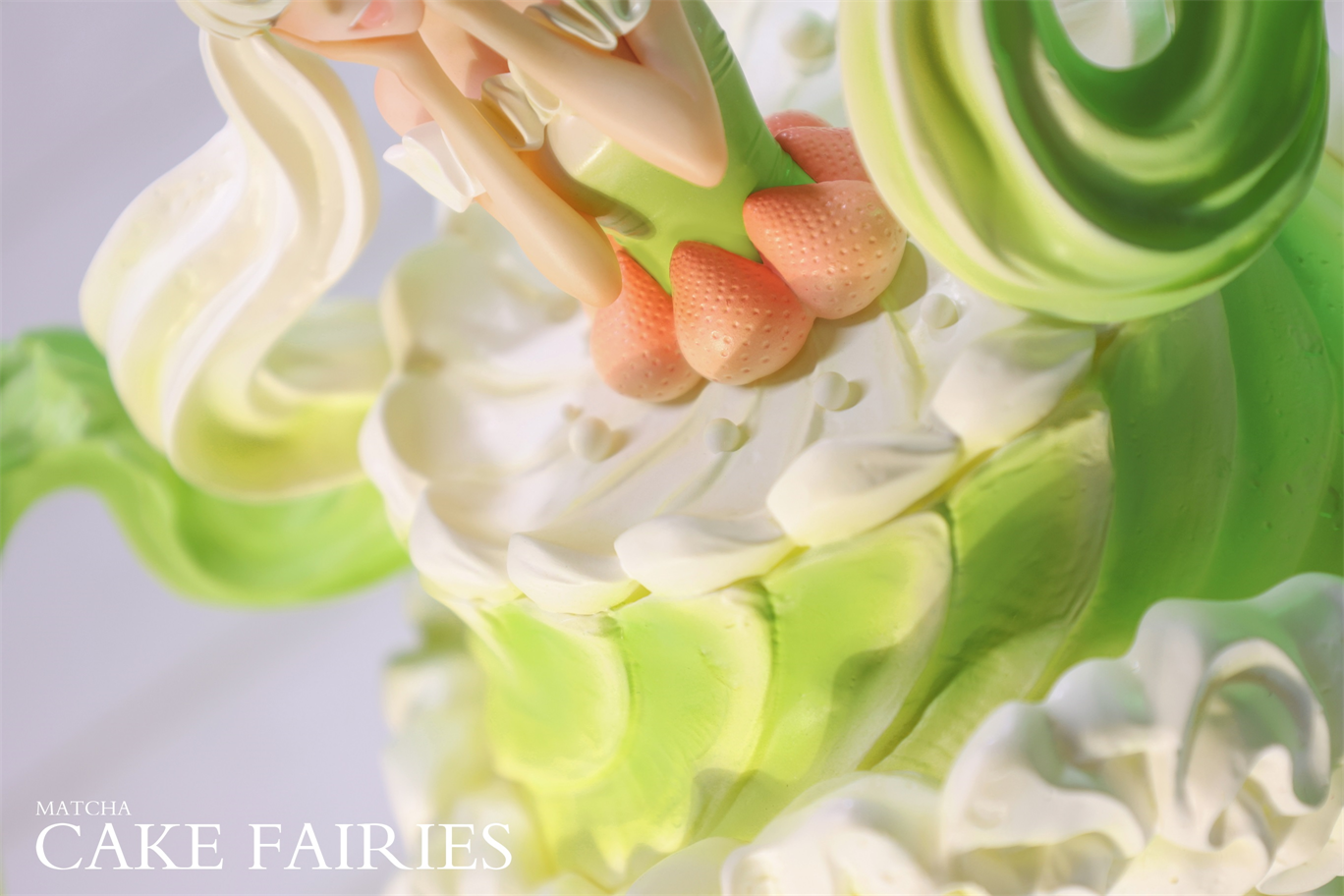 【Sold out】Cake Fairies Series Strawberry Fairy and Matcha Fairy-WeArtDoing Studio