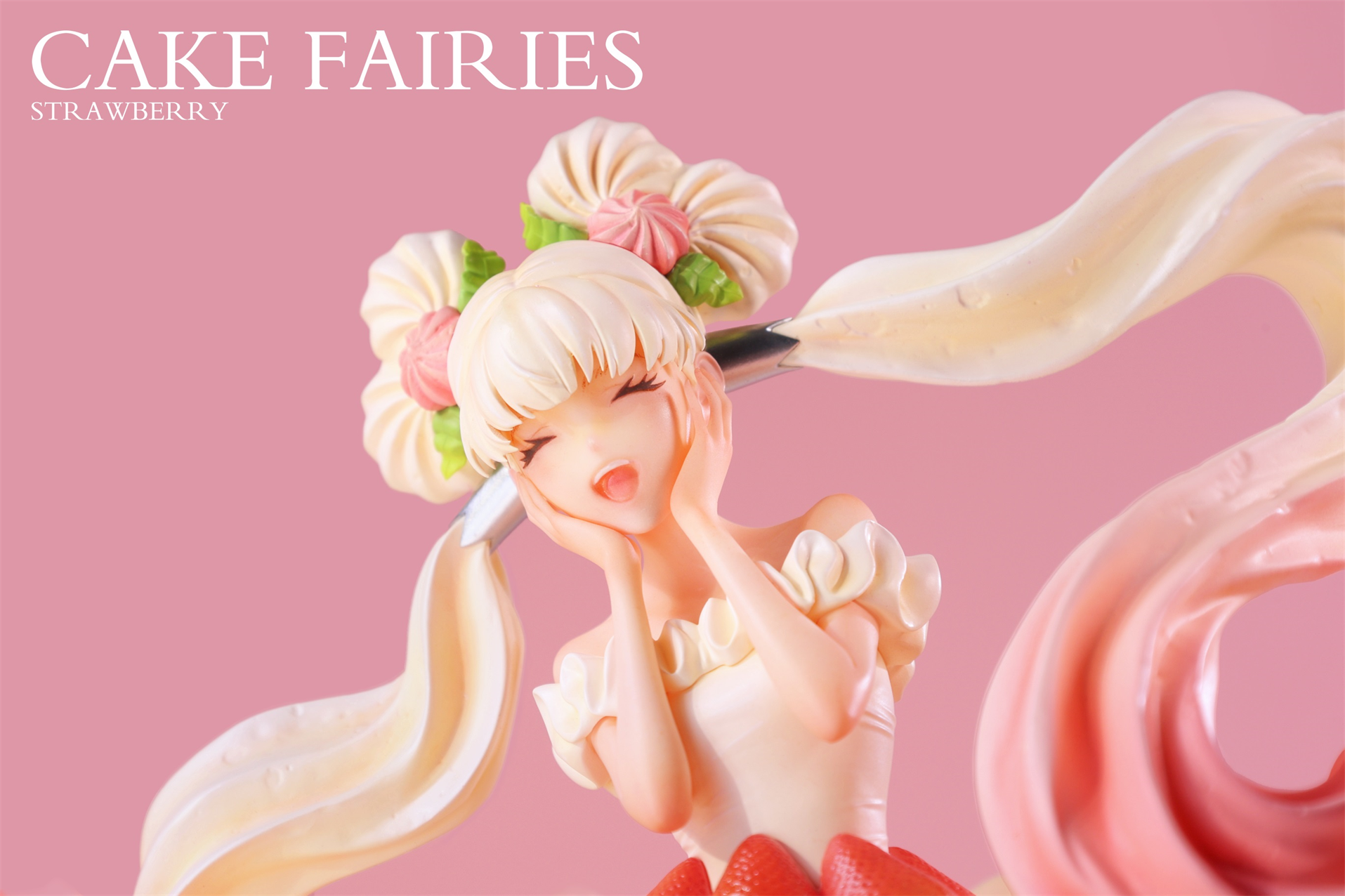 【Sold out】Cake Fairies Series Strawberry Fairy and Matcha Fairy-WeArtDoing Studio