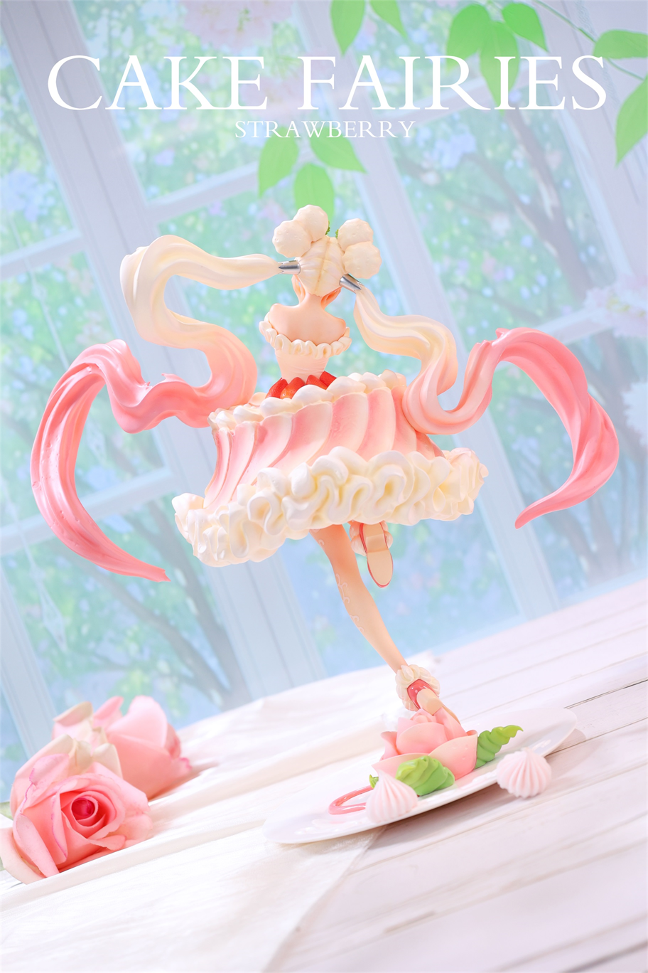 【Sold out】Cake Fairies Series Strawberry Fairy and Matcha Fairy-WeArtDoing Studio