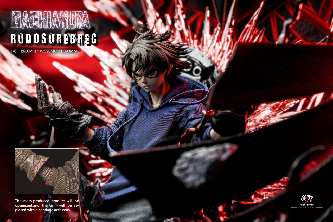 【Pre-sale】1/6 Scale GACHIAKUTA Rudo Surebrec with LED-NiRen Studio