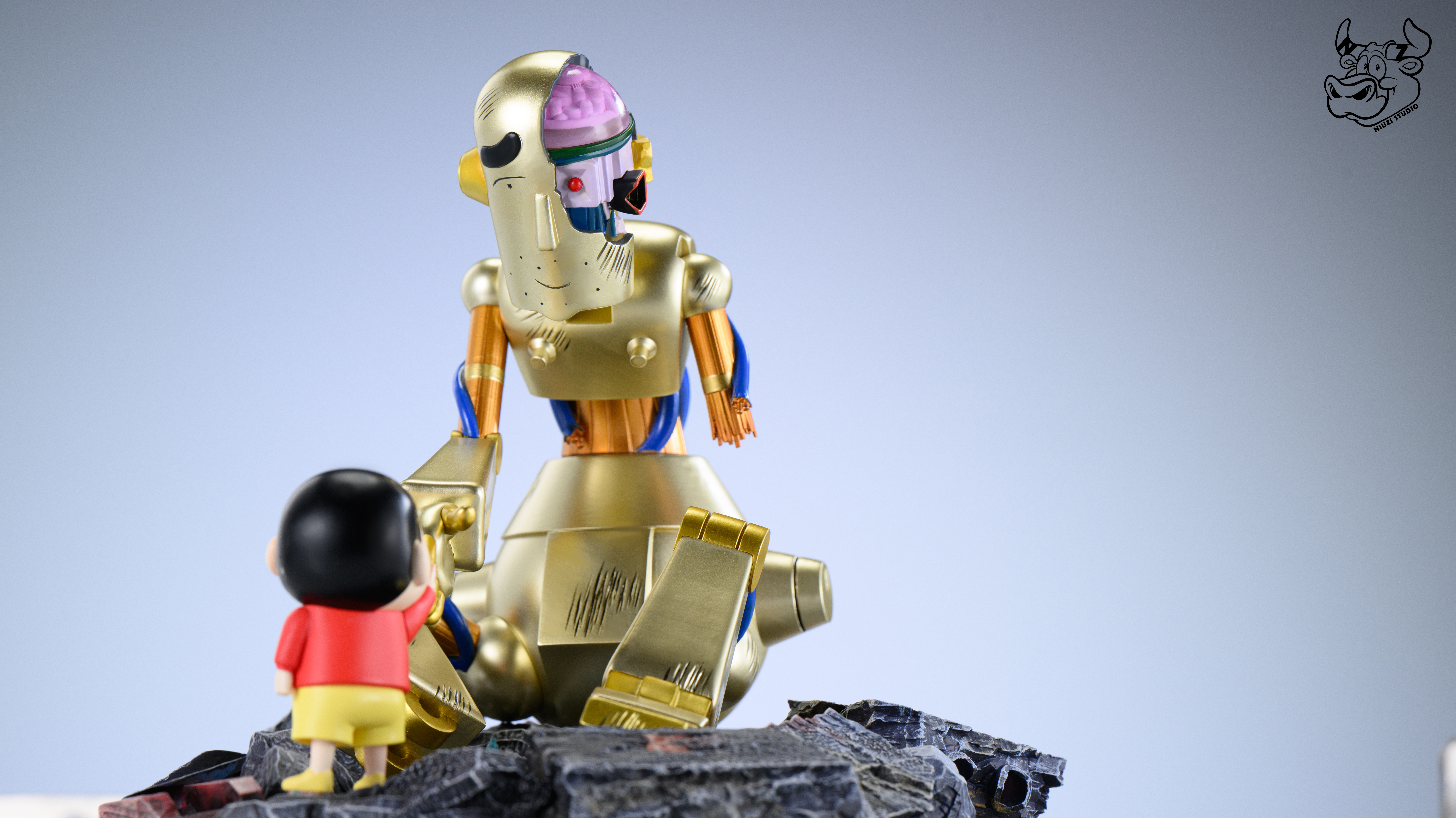 【Pre-sale003 野原 しんのすけ and Robot Father-NIUZI Studio