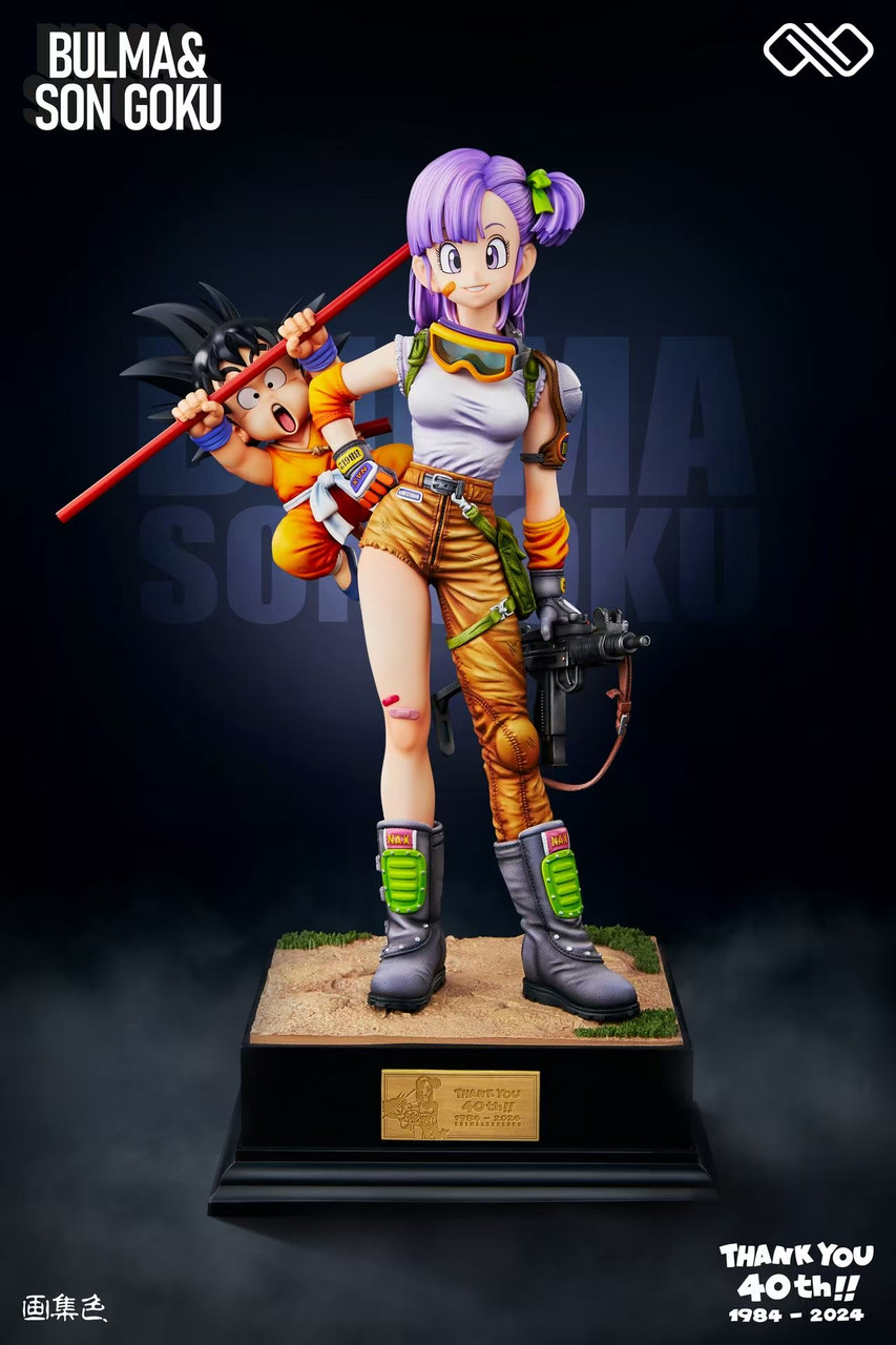 【Pre-sale】40th Anniversary Bulma and Kid Goku-Infinite Studio
