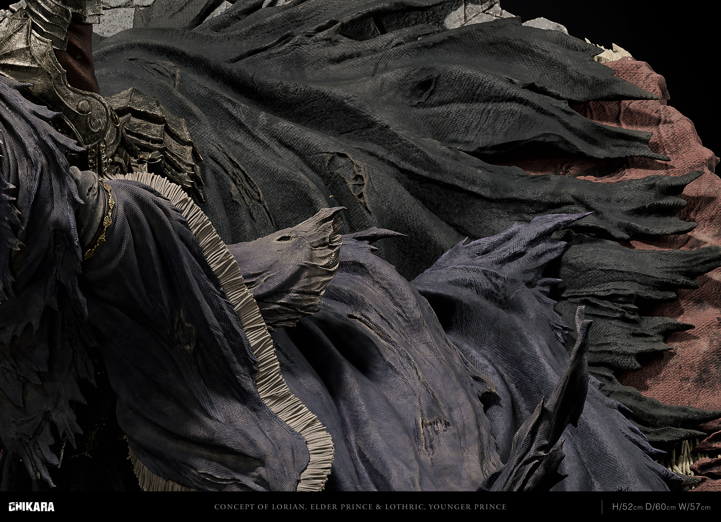 【Sold out】1/4 Scale Lorian, Elder Prince | Lothric, Younger Prince-Dark Souls 3-Chikara Studio