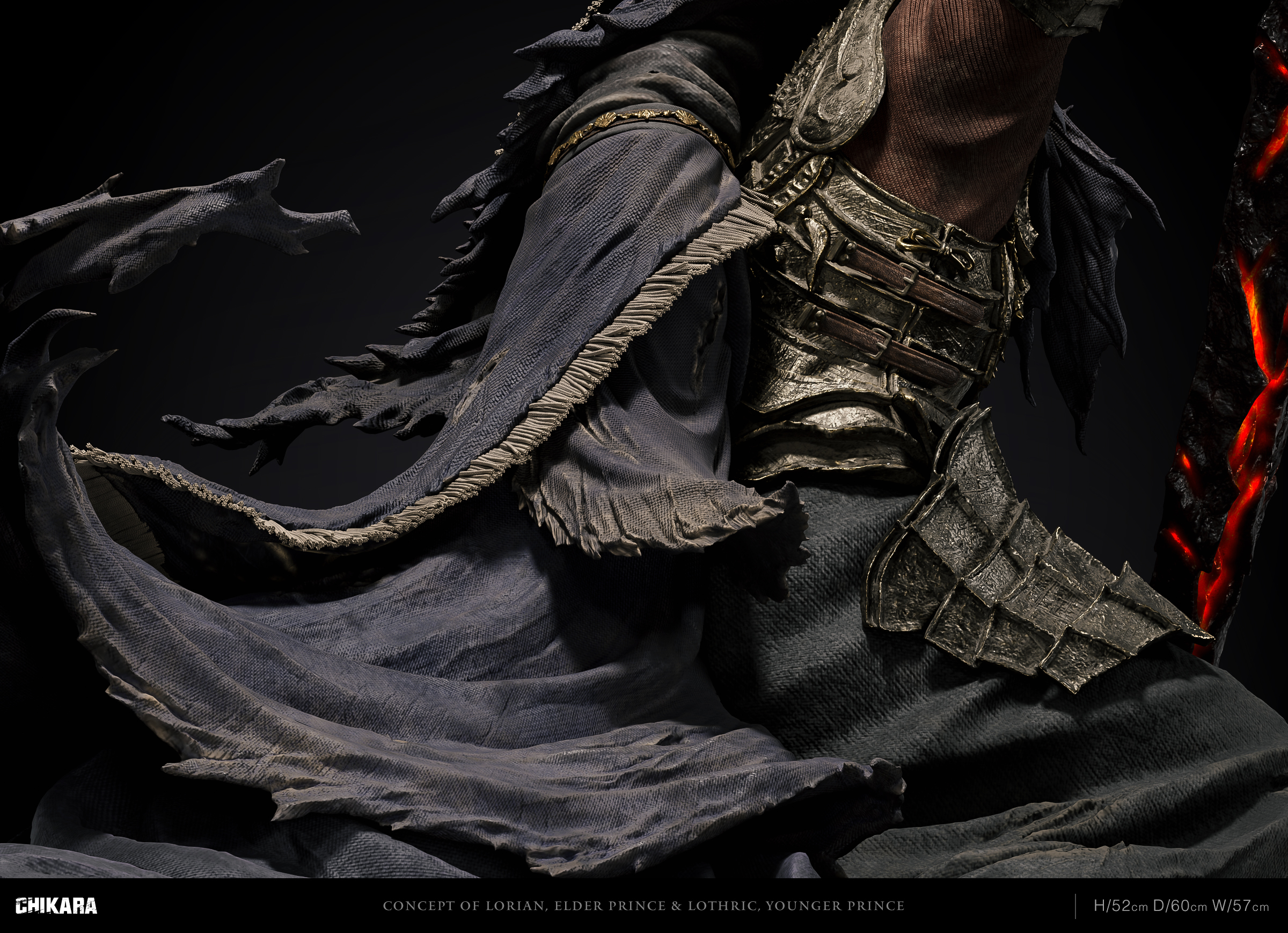 【Sold out】1/4 Scale Lorian, Elder Prince | Lothric, Younger Prince-Dark Souls 3-Chikara Studio
