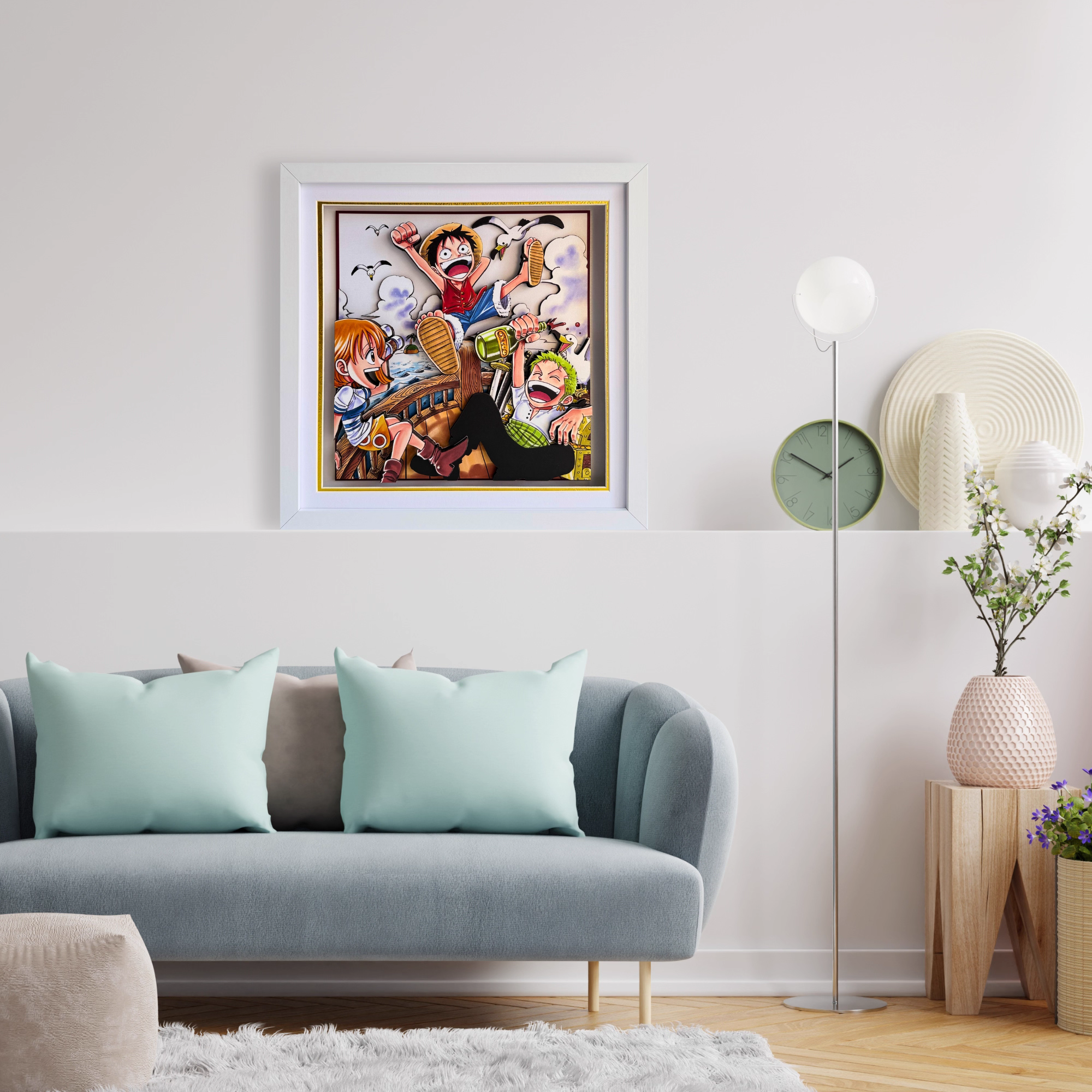 【In stock】Decorative Painting of Luffy-Aotu Panda Studio