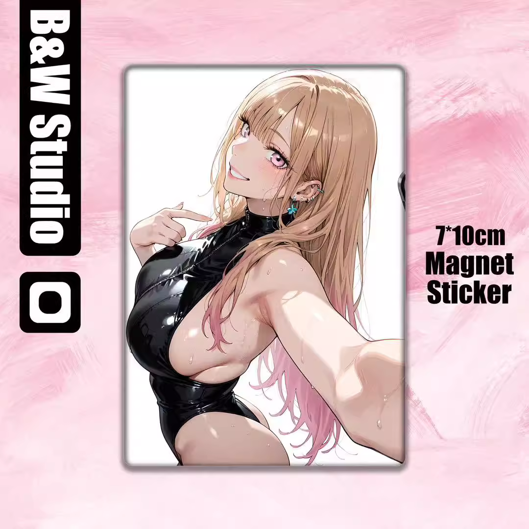 【Pre-sale】Decorative Painting of Kitagawa Marin-My Dress-Up Darling-Black and White Studio