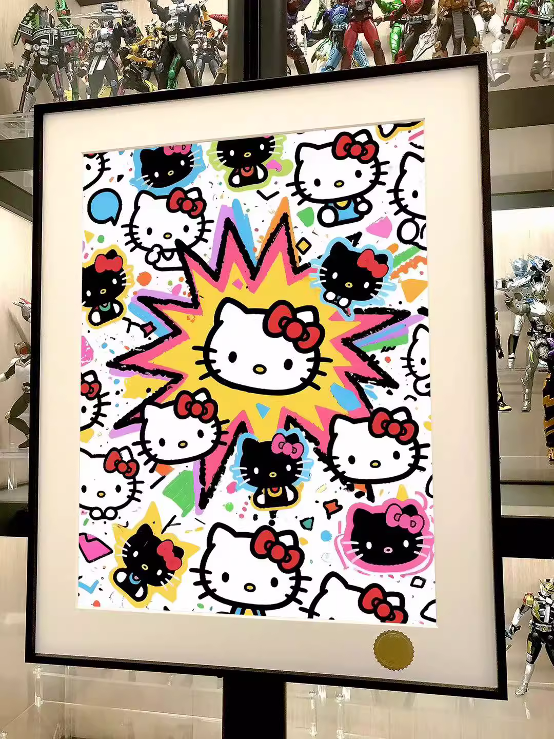 【Pre-sale】Decorative Painting of Graffiti Kitty-Hello Kitty-XingKong Studio