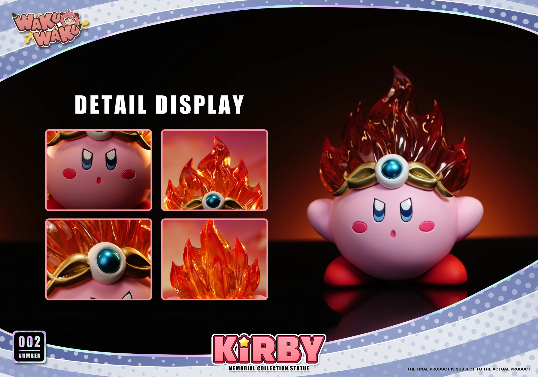 【Pre-sale】Flame Kirby-Kirby-WakuWaku Studio