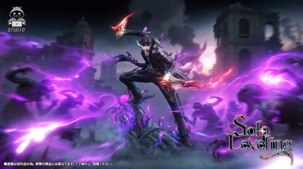 【Pre-sale】1/6 Scale Sung Jin-Woo with LED-Black Panther Studio