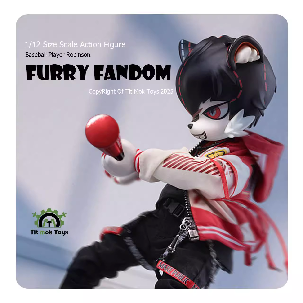 【Pre-sale】1/12 Scale Baseball Player Robinson-Other series-Tit Mok Toys Studio