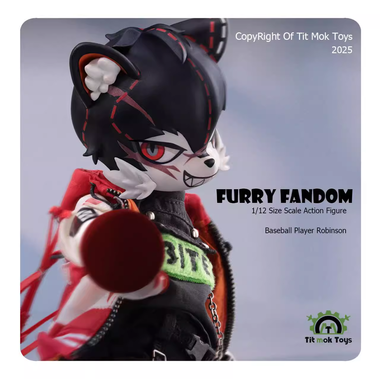 【Pre-sale】1/12 Scale Baseball Player Robinson-Other series-Tit Mok Toys Studio