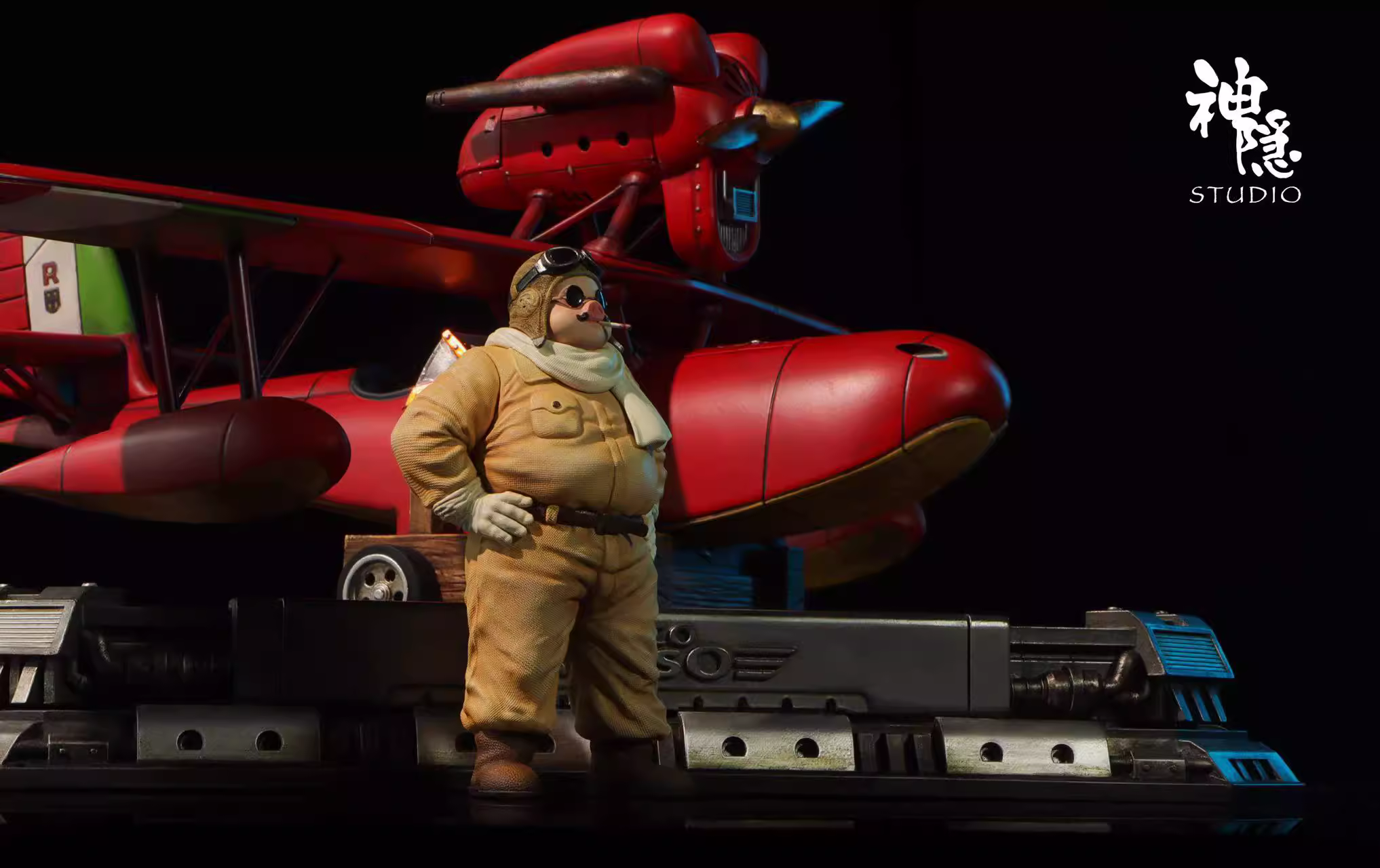 【Pre-sale】Hikoutei Jidai Porco Rosso with LED-Studio Ghibli-ShenYin Studio